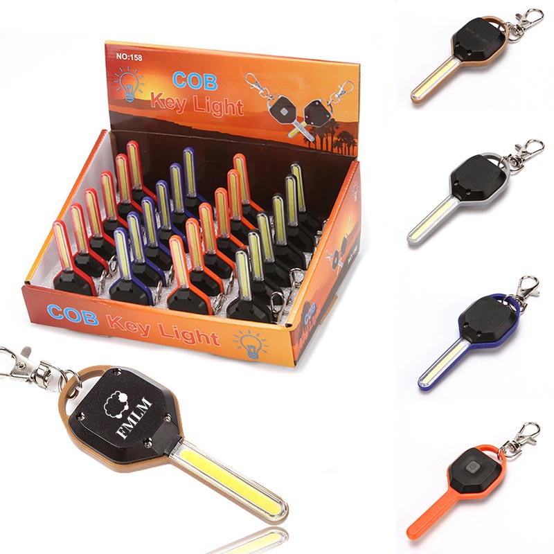 Key Shape COB Keychain Light