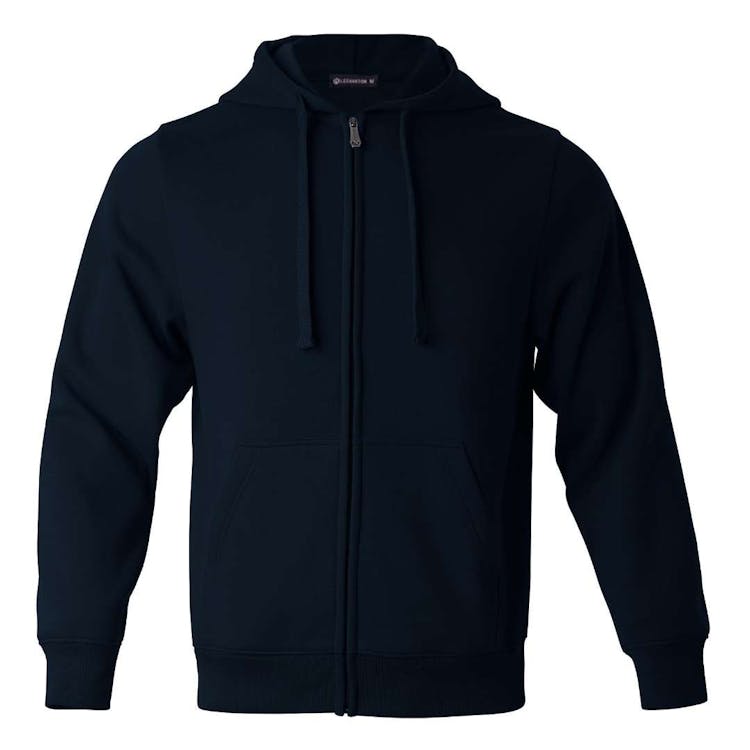 Fleece Full Zip Hoodies - Size Small Navy, custom hoodie or sweatshirt with logo imprint 3