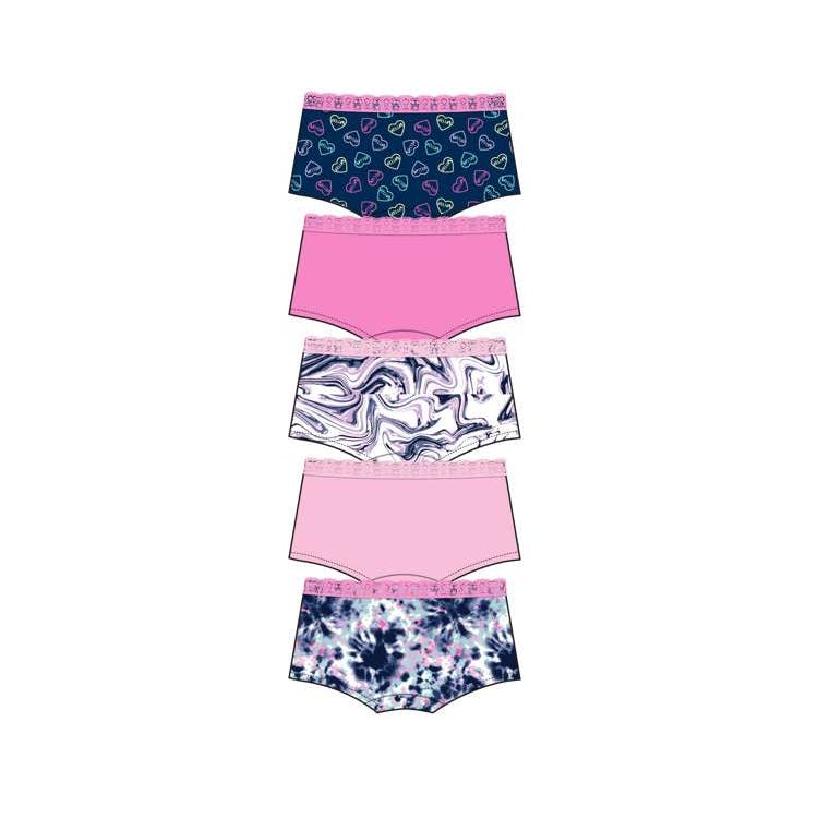 Girl's Cotton Boy shorts - Size 4-6X 3