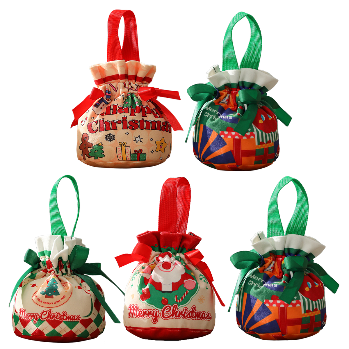 Christmas Gift Bag With Drawstring 3
