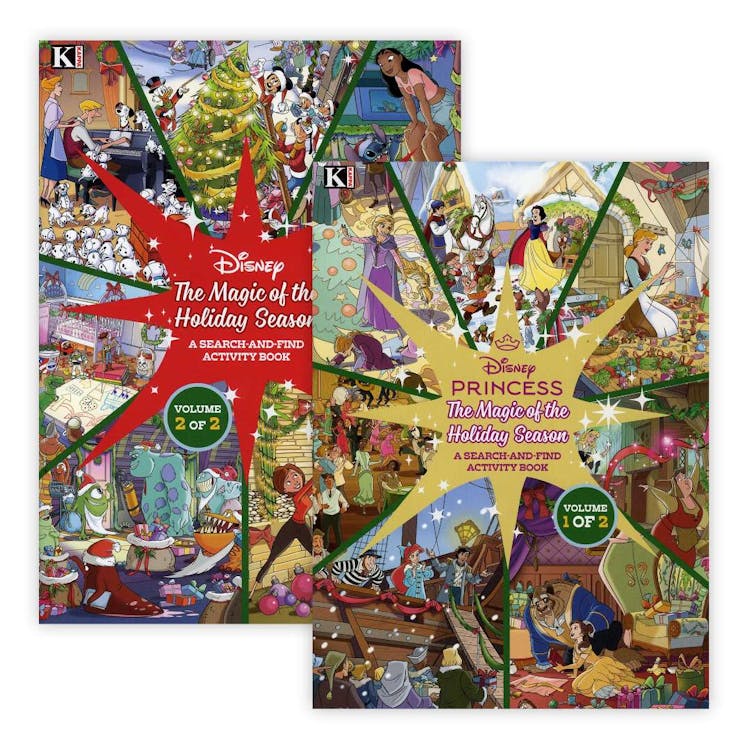 Disney Christmas Search & Find Puzzle Books - 2 Volumes 3
