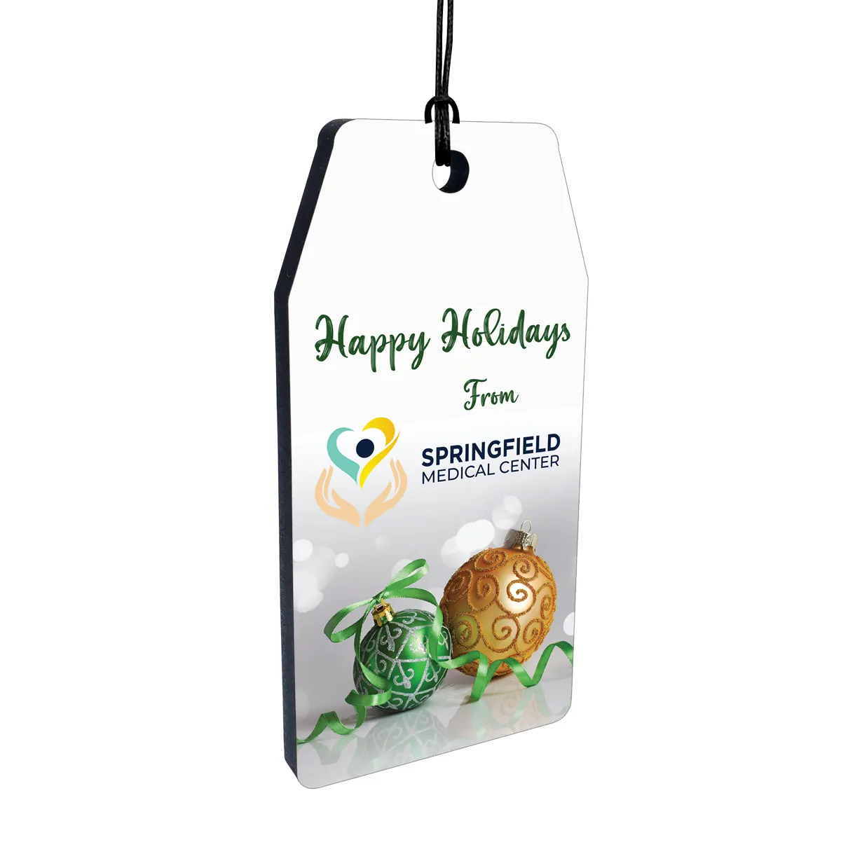 1/4" Recycled Wood Ornaments 12