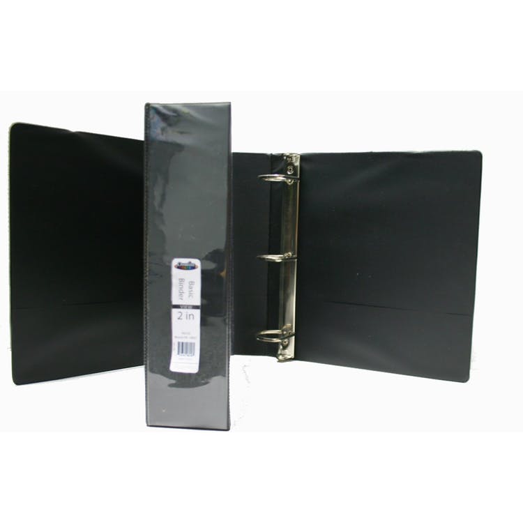 View Binders - Black 2" 3