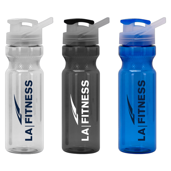 28oz Fitness Bottle with Guzzler Lid