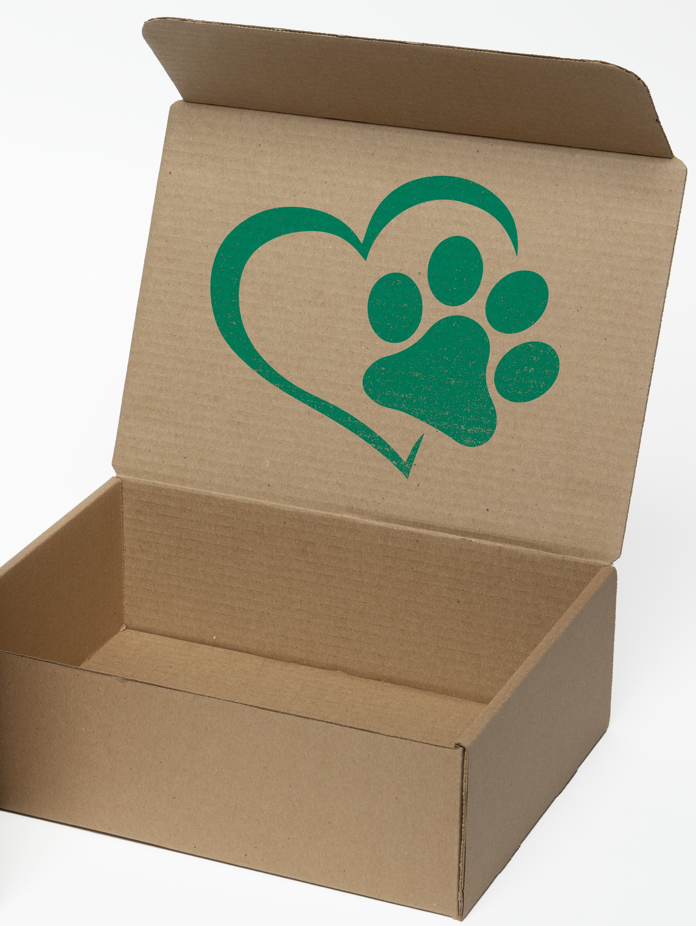 One Color Natural Display Mailer Box w/Inside Imprint (12" x 9" x 4") 3