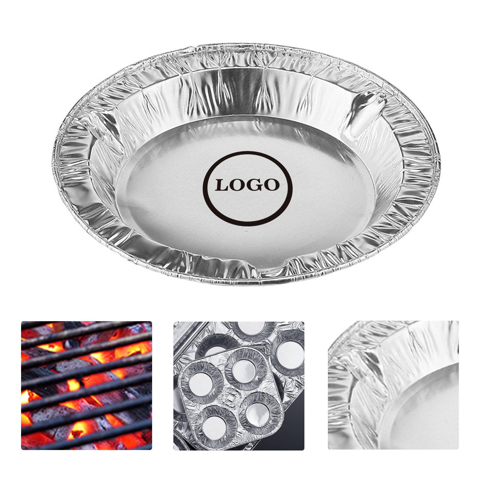 MOQ10000 Disposable Aluminum Foil Ashtray for Events 3
