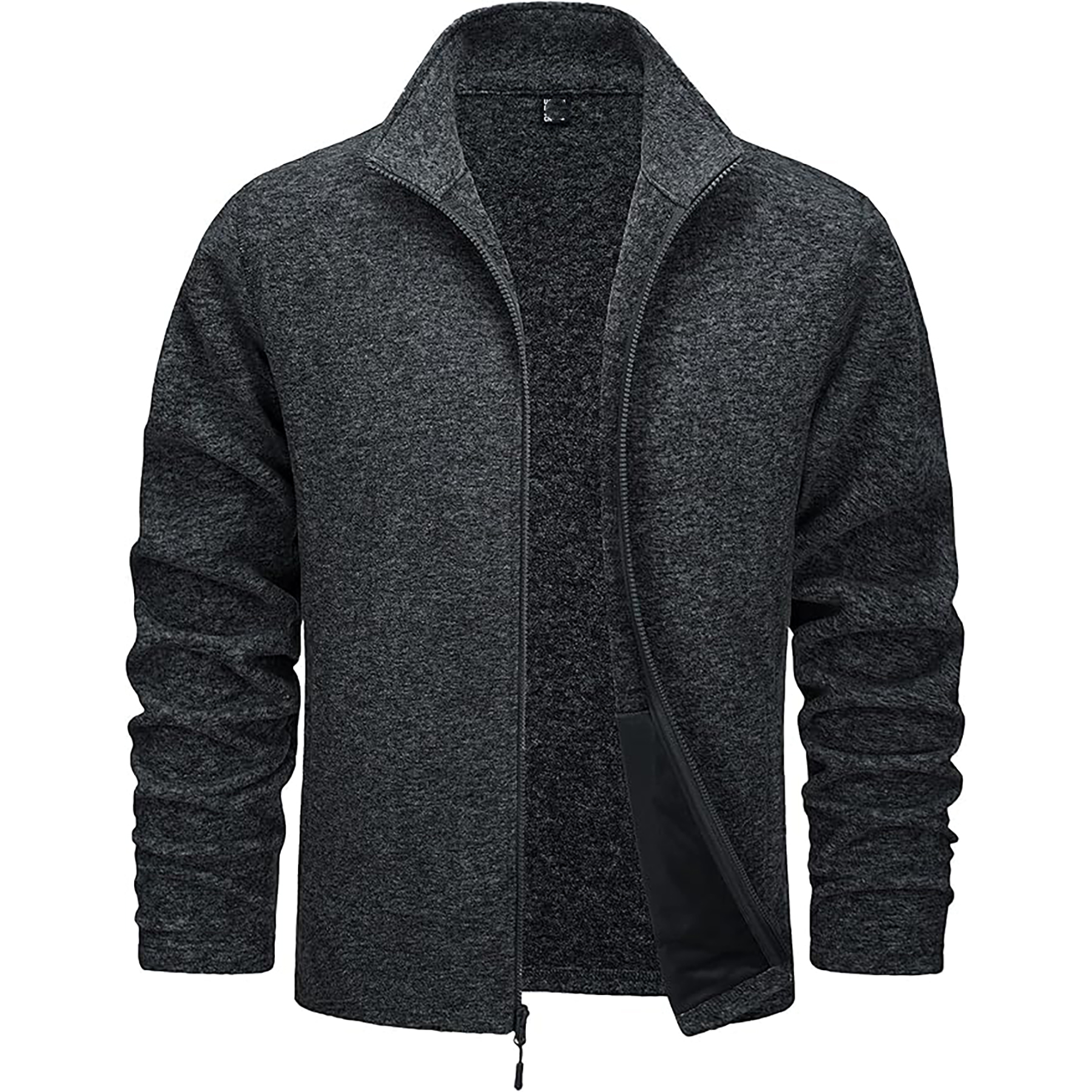"Men Zipper Fleece Jacket Full zipper" 43