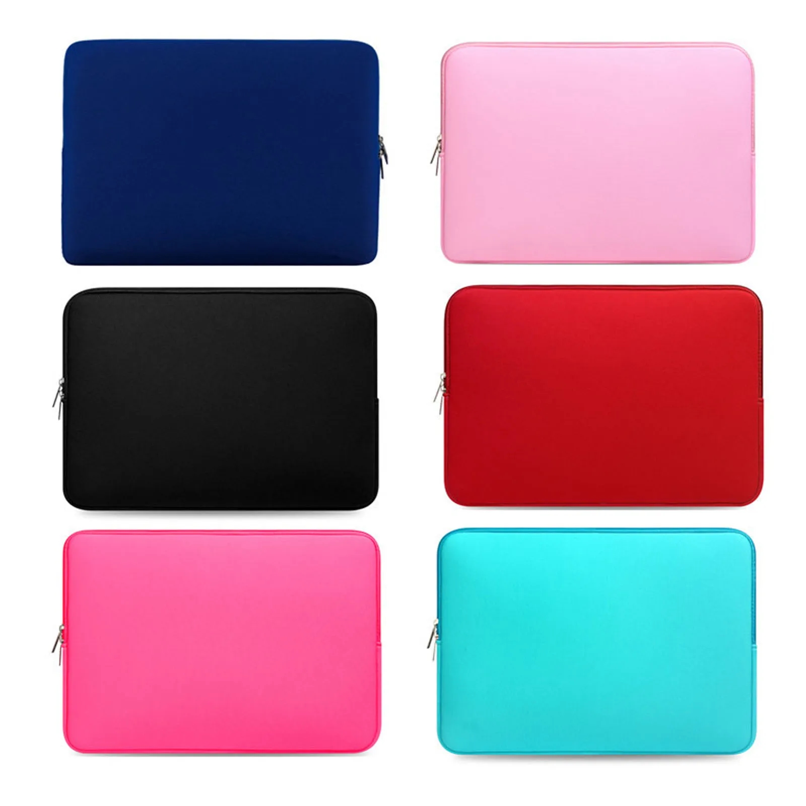 Dye-Sublimation Neoprene Laptop Sleeve w/ Zipper Closure
