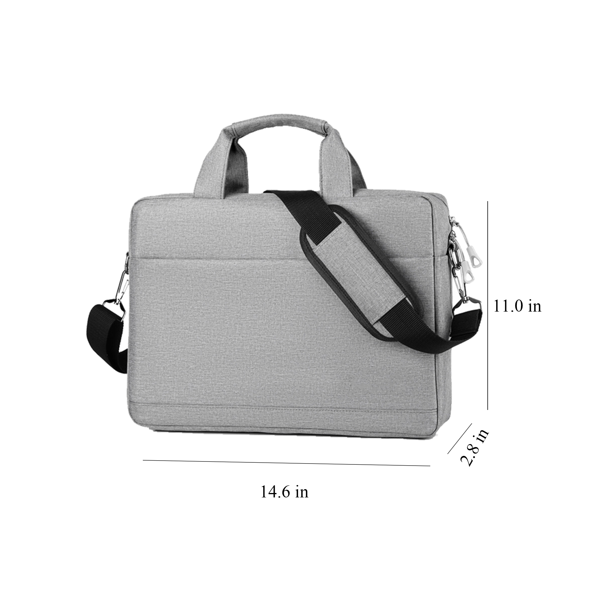 Oxford 14 Inch Laptop Messenger Bag 10