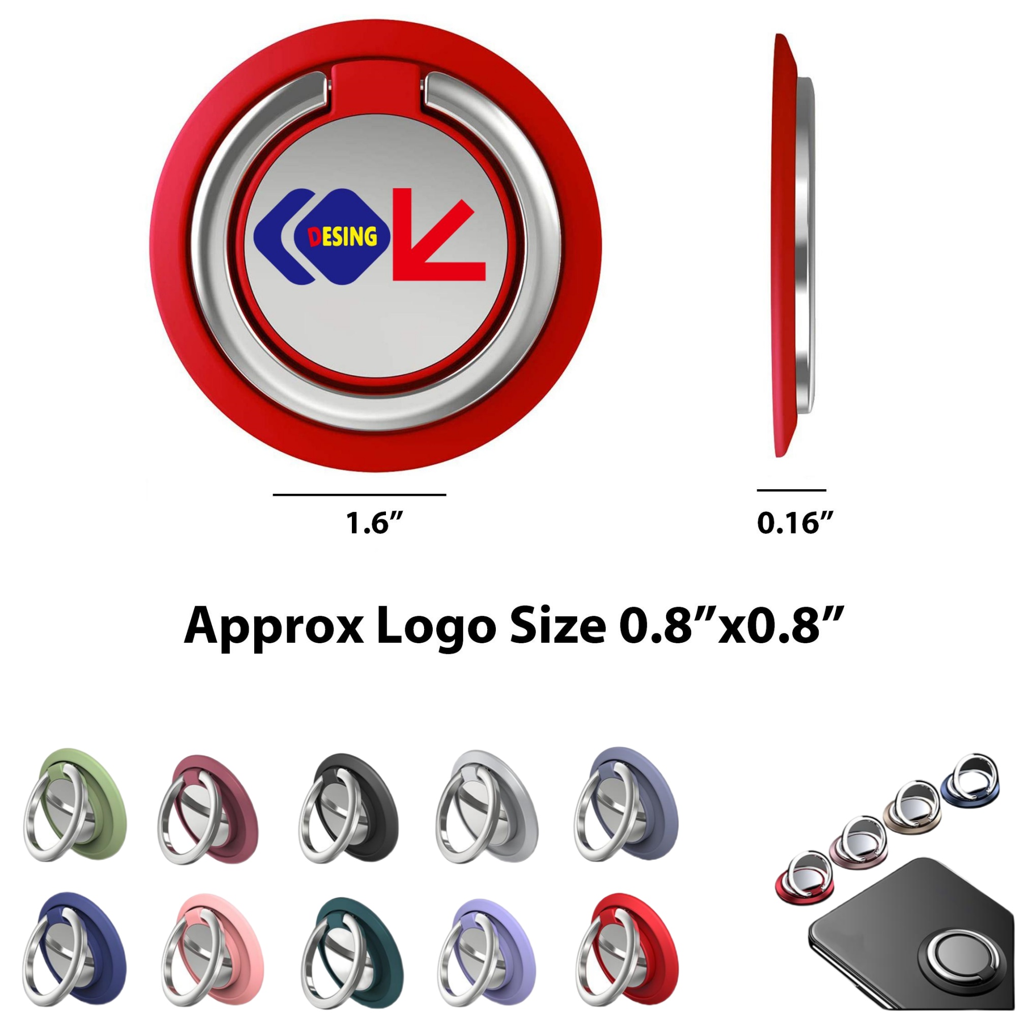 SnapLoop Phone Ring Grip Holder 4