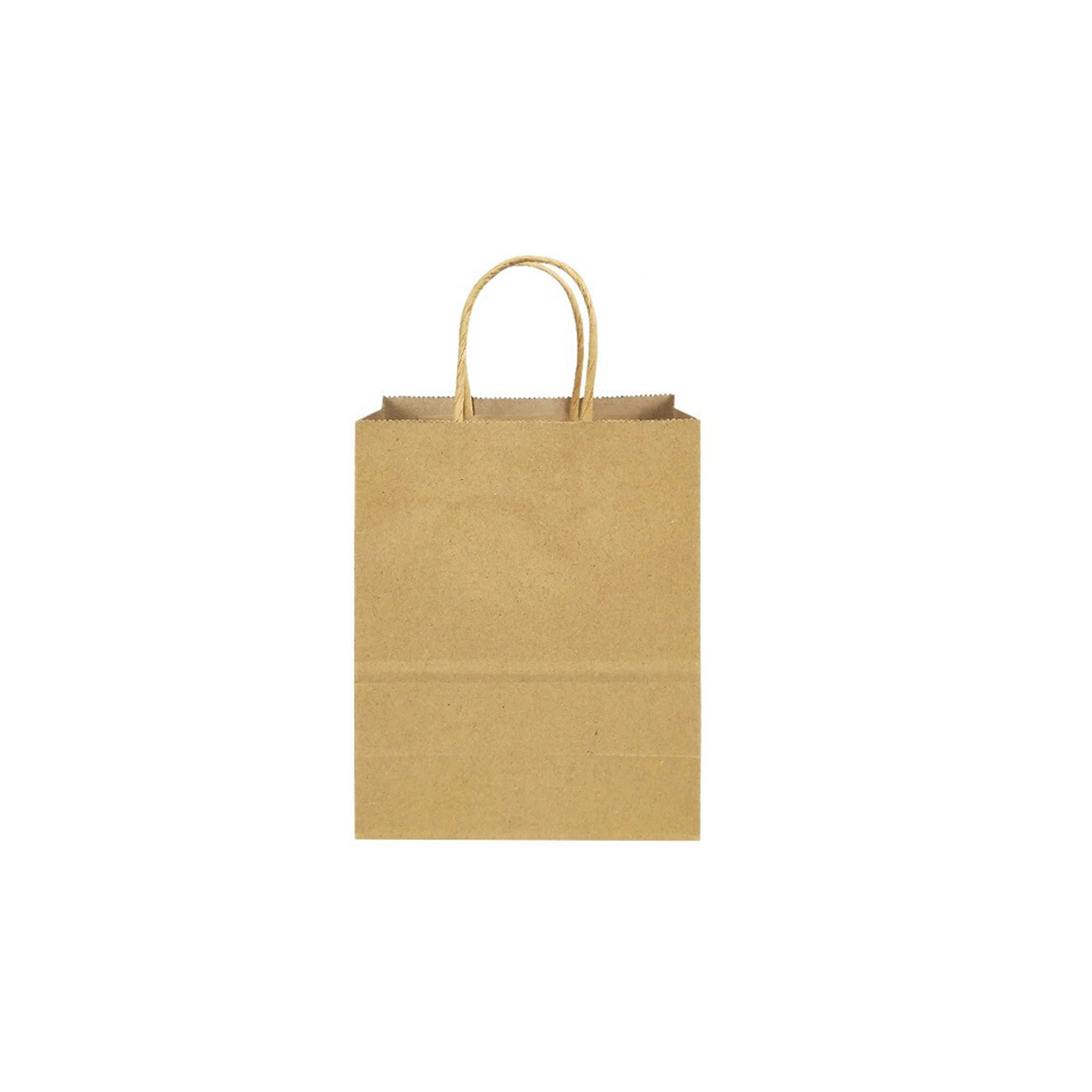 Coloured Shopping Kraft Paper Tote Bag 16