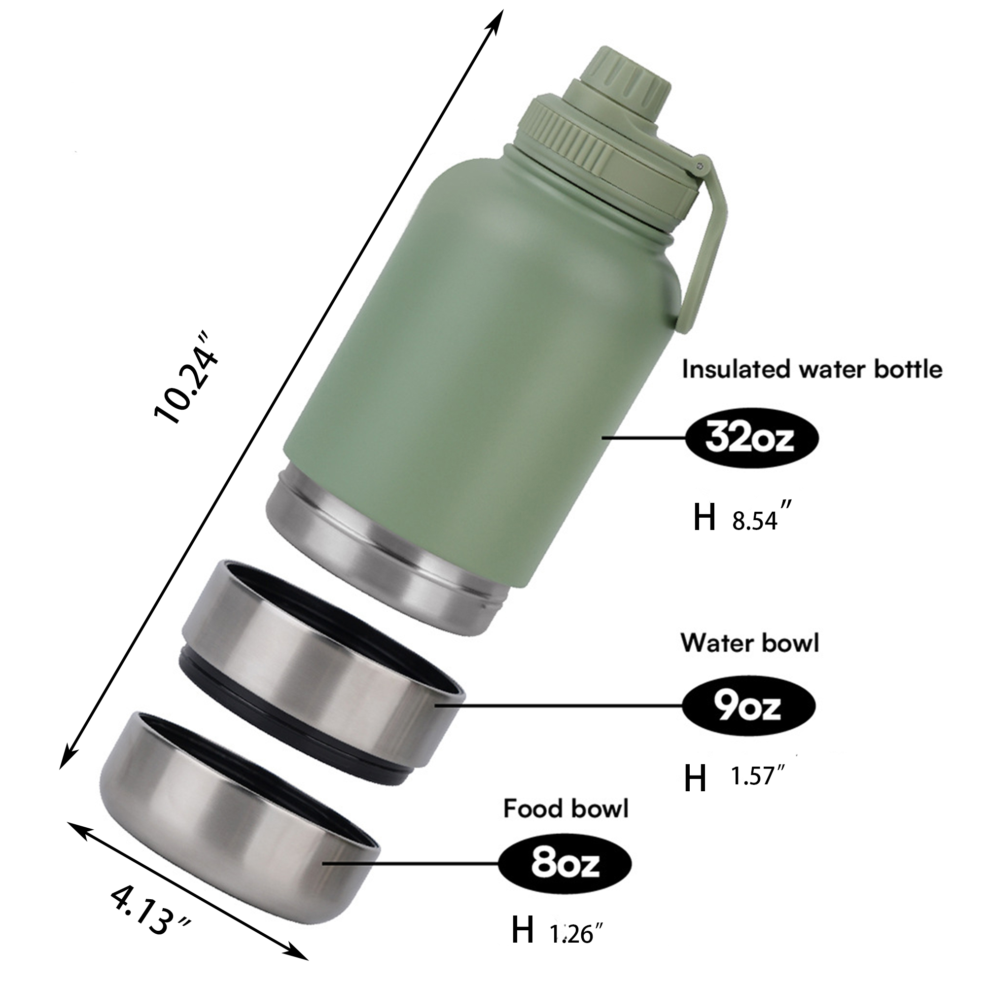 32Oz Sports Outdoor Stainless Steel Thermos Cup 7