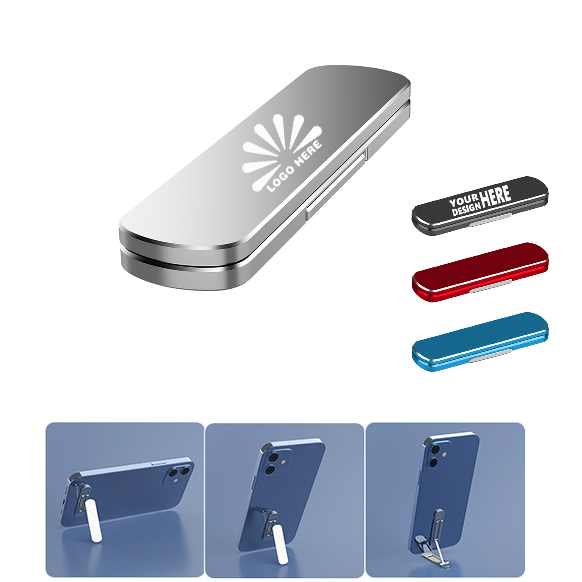 Aluminum Alloy Invisible Foldable Phone Stand 2