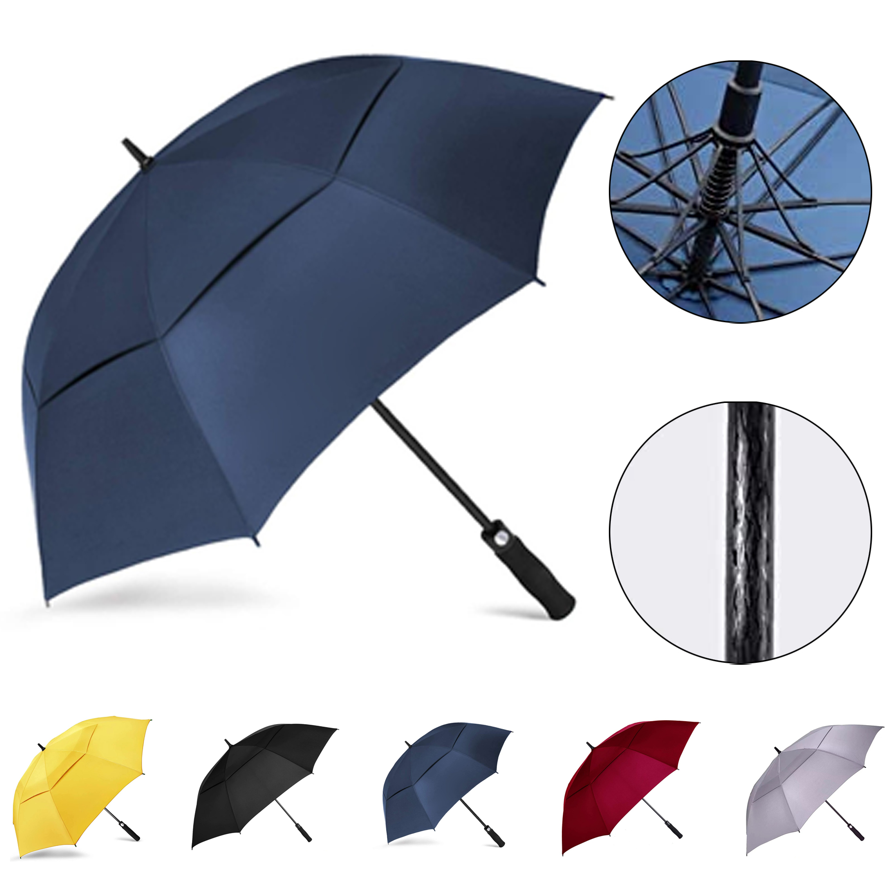 Automatic Open Golf Umbrella 5