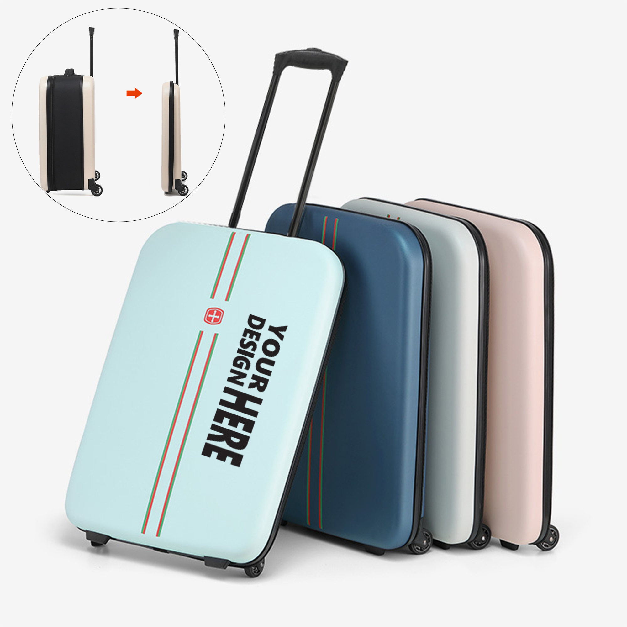Foldable Carry On Luggage Travel Case 3