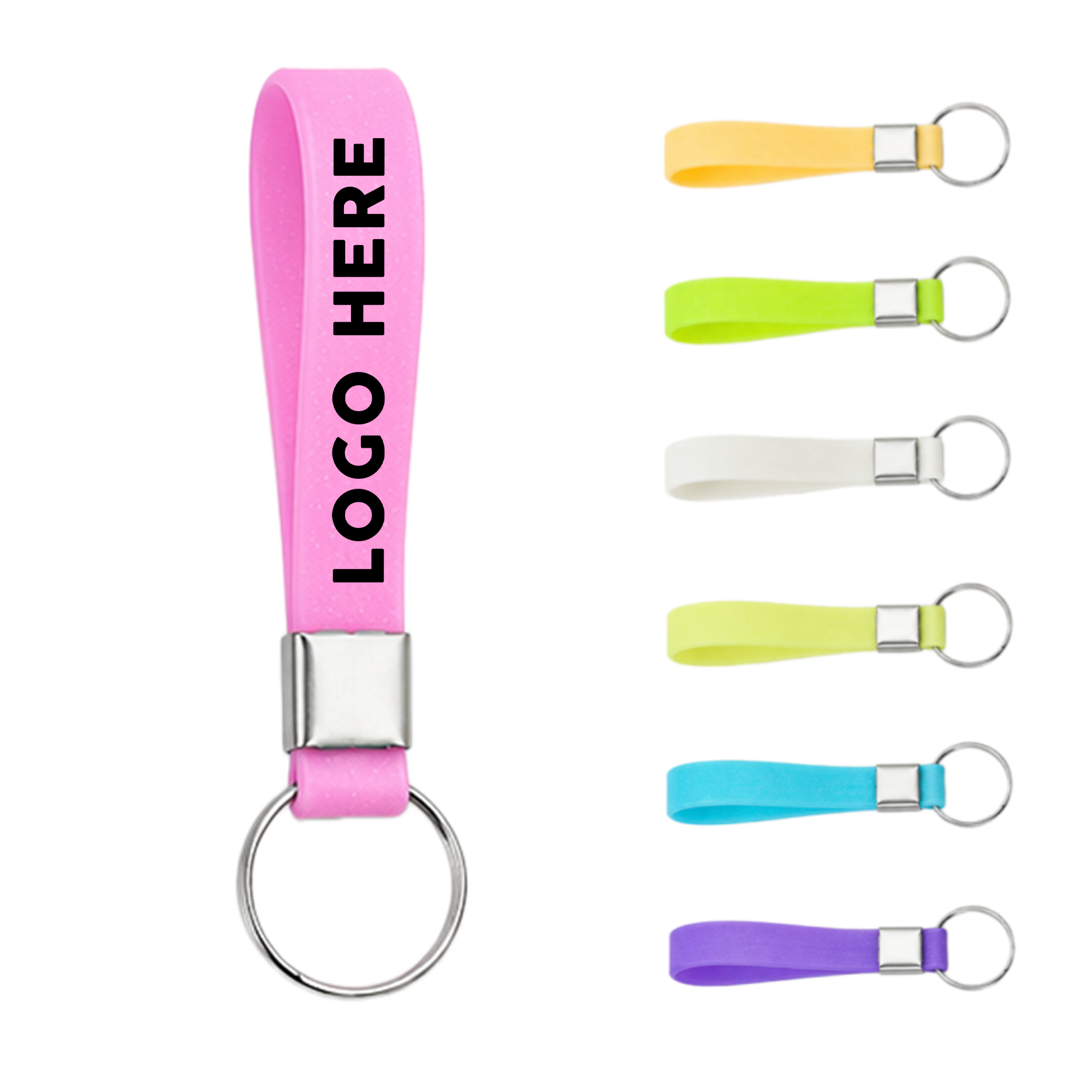 Phosphorescent Wristband Keyring 2