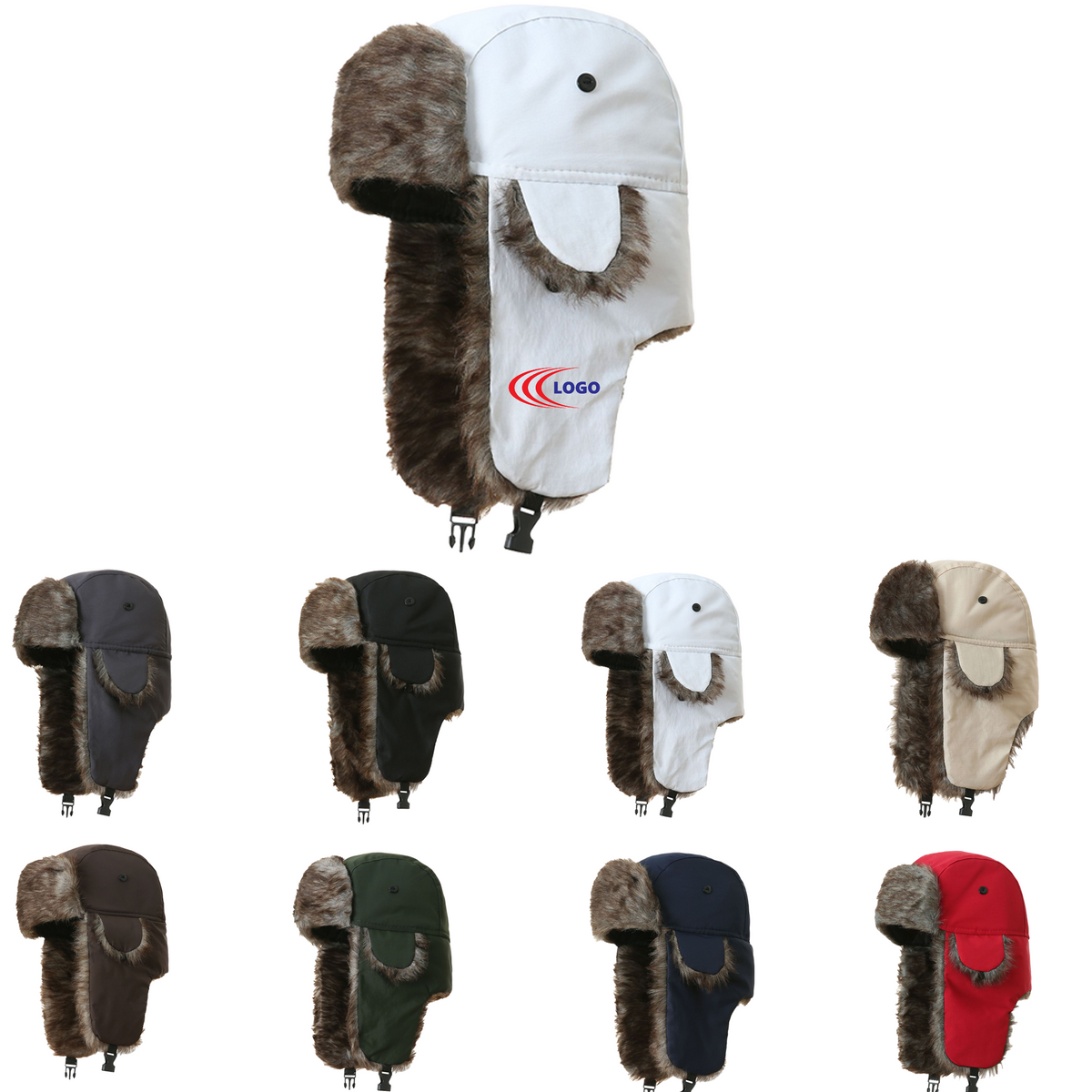 Pilot Hat Warm Waterproof Windproof Winter Cap 2