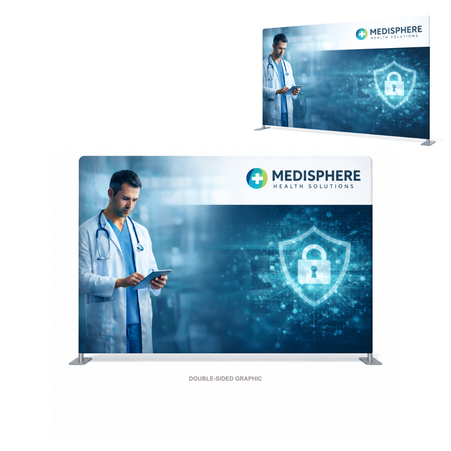 10' Flexi-Tube Display, Double-Sided 5