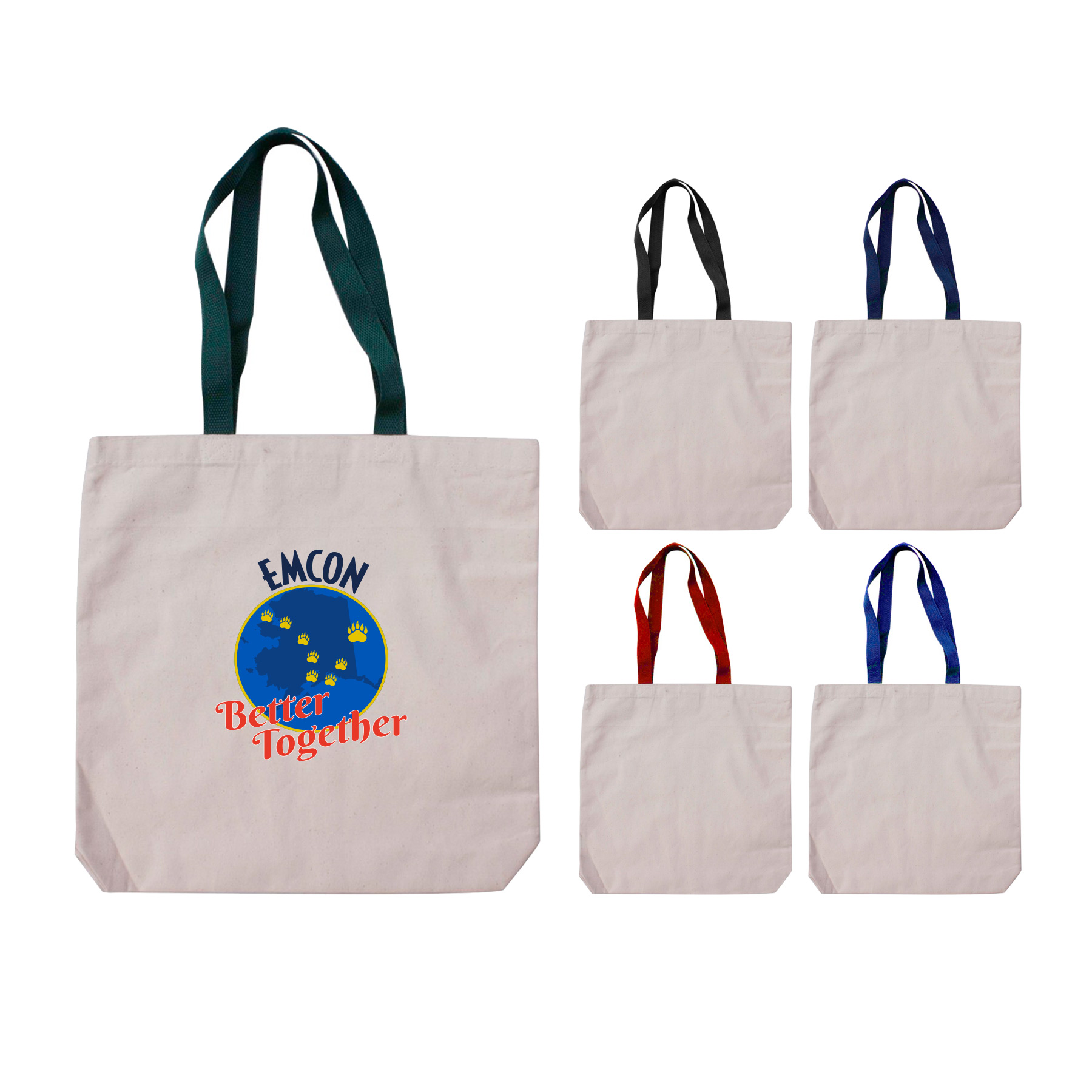 100% 10 oz. Recycled Cotton Canvas Tote Bag 8
