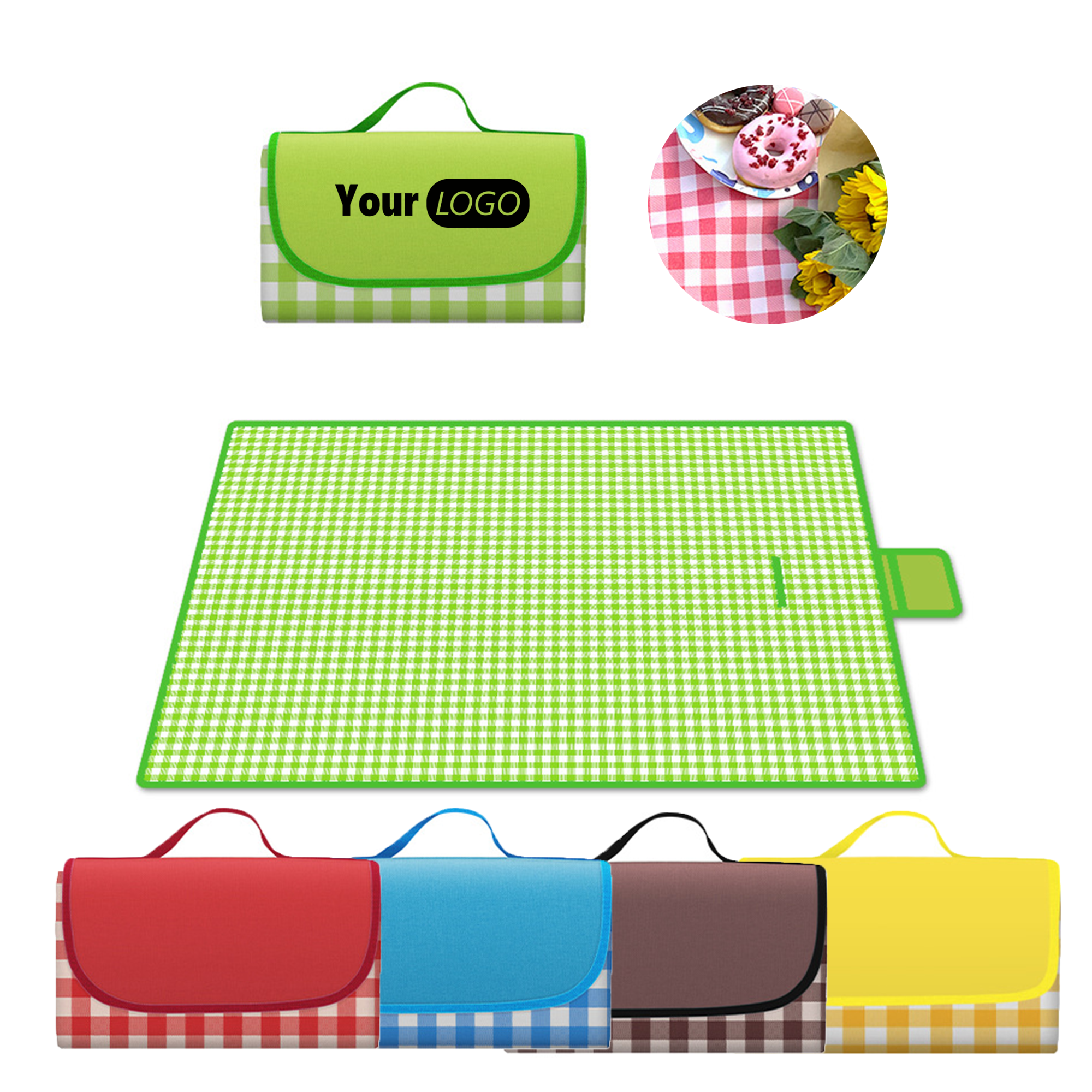 Foldable Large Picnic Blanket MOQ 50 3