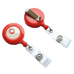 Round Shaped Retractable Badge Holder