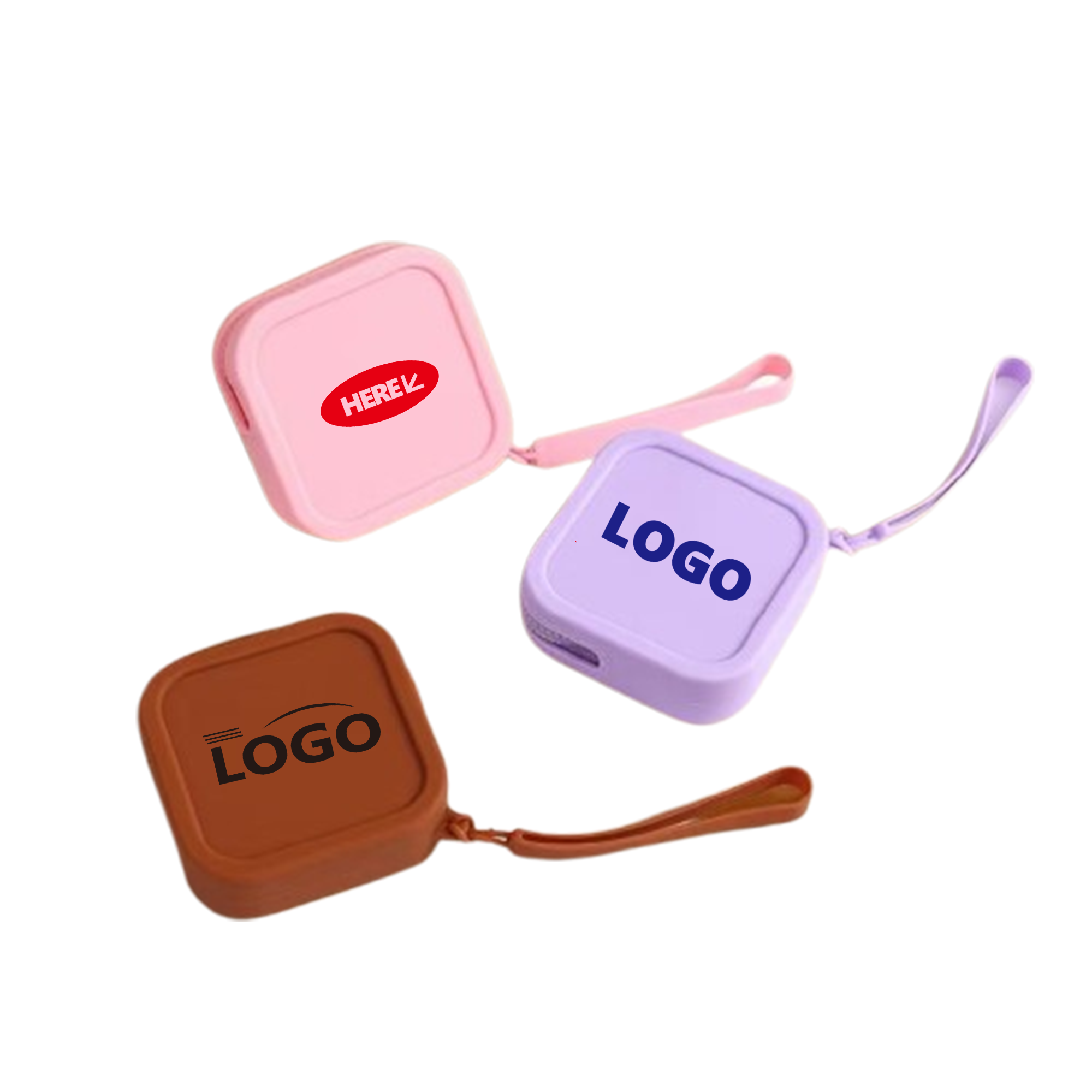 Silicone small square bag 4