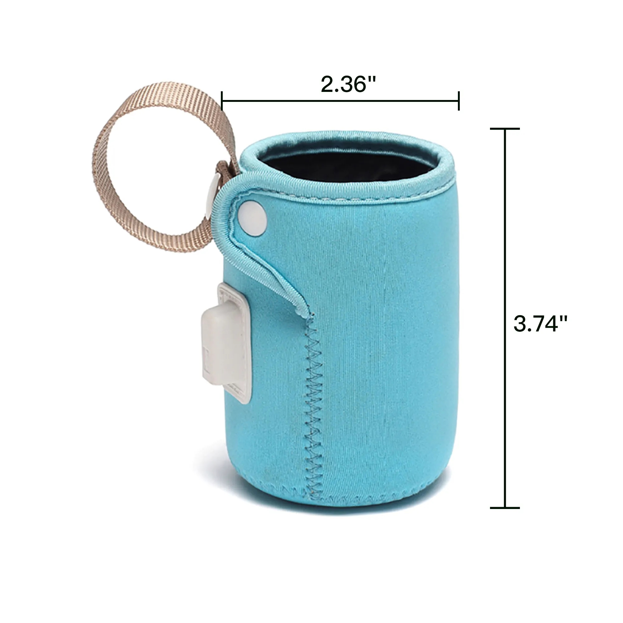 Thermostatic USB Feeding Bottle Warmer Sleeve Cover 9