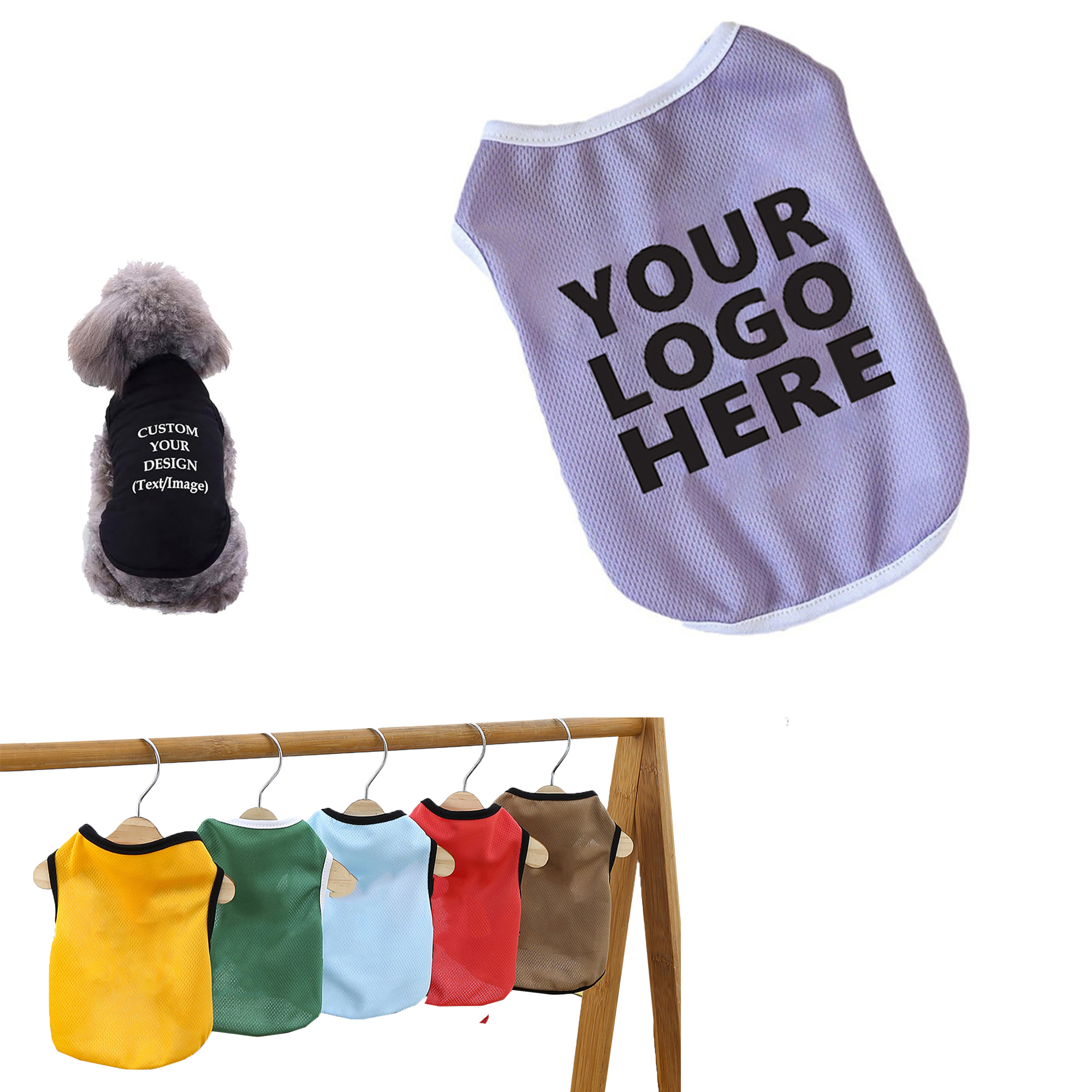 Cute 2"-88"Lbs Pet Vest 3