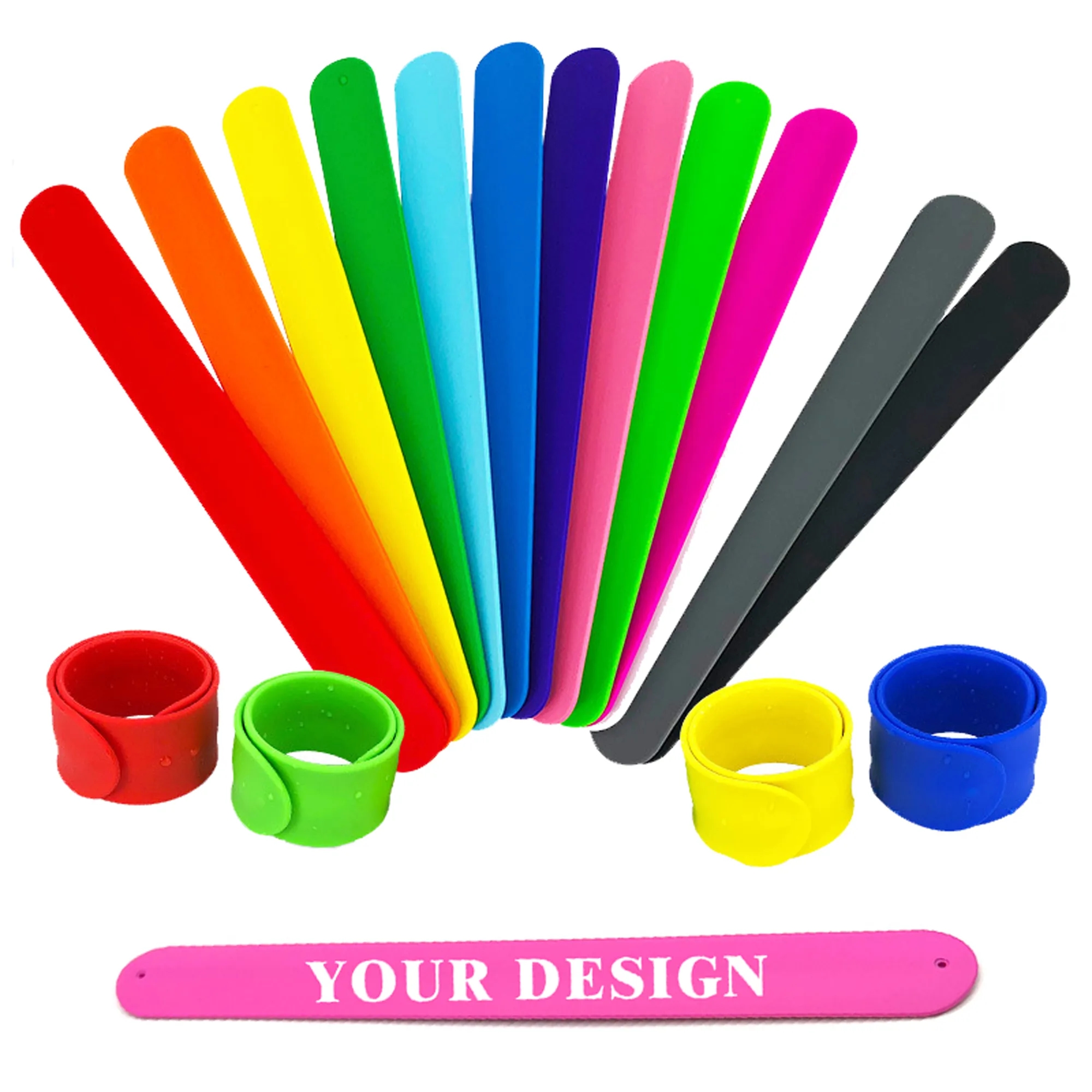 Silicone Slap Bracelet 1