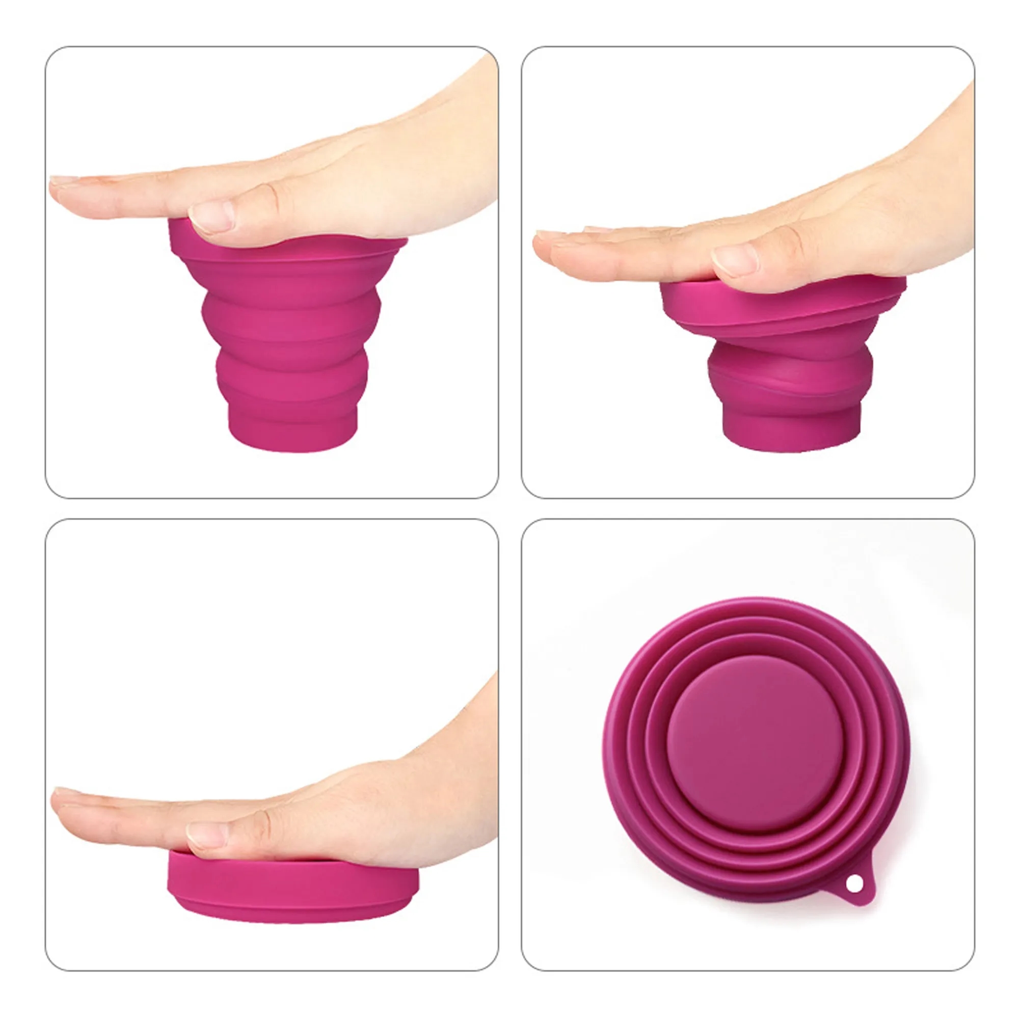7oz Silicone Folding Cup 14