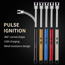 Electric Candle Lighter with Flexible Neck