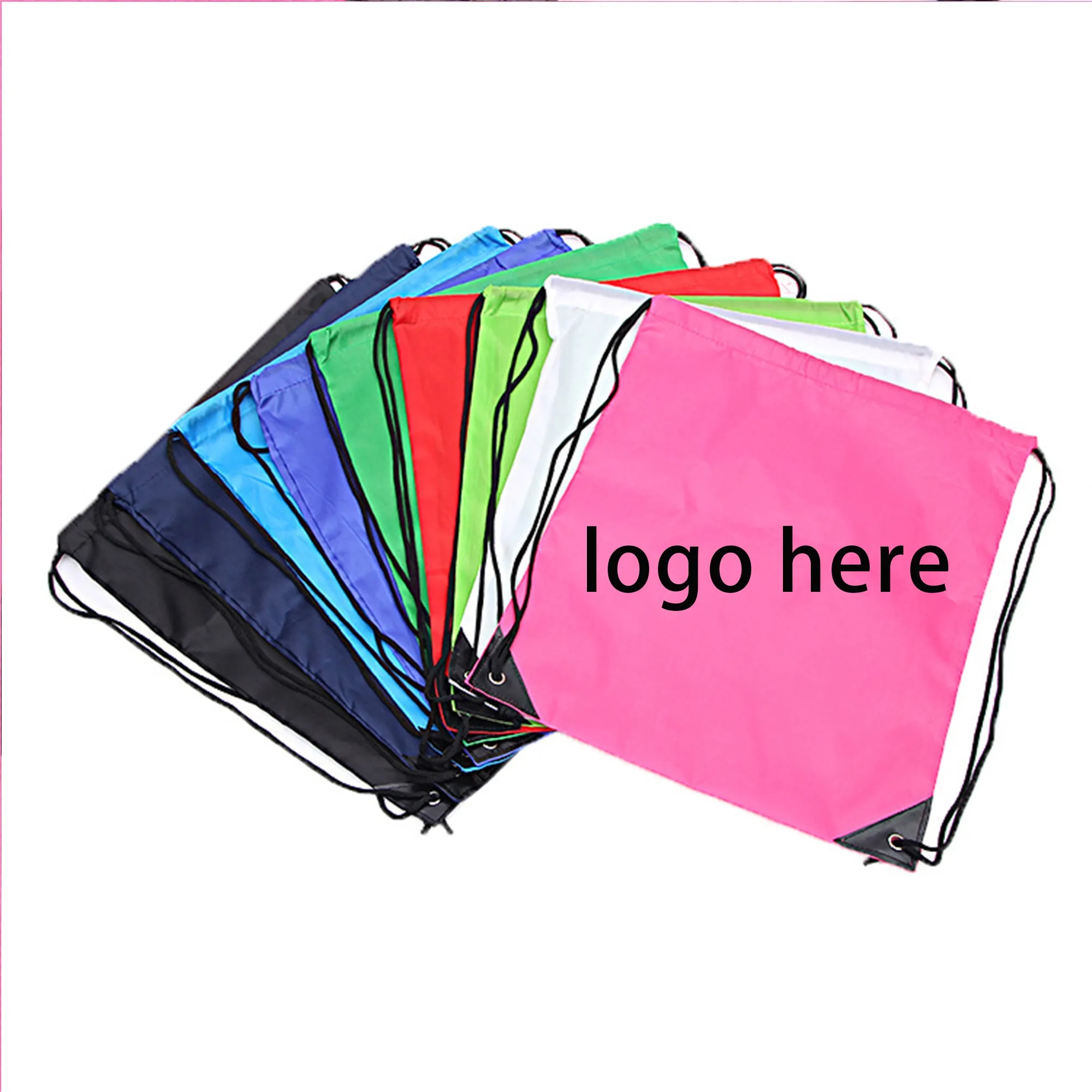 Polyester Drawstring Cinch Backpack