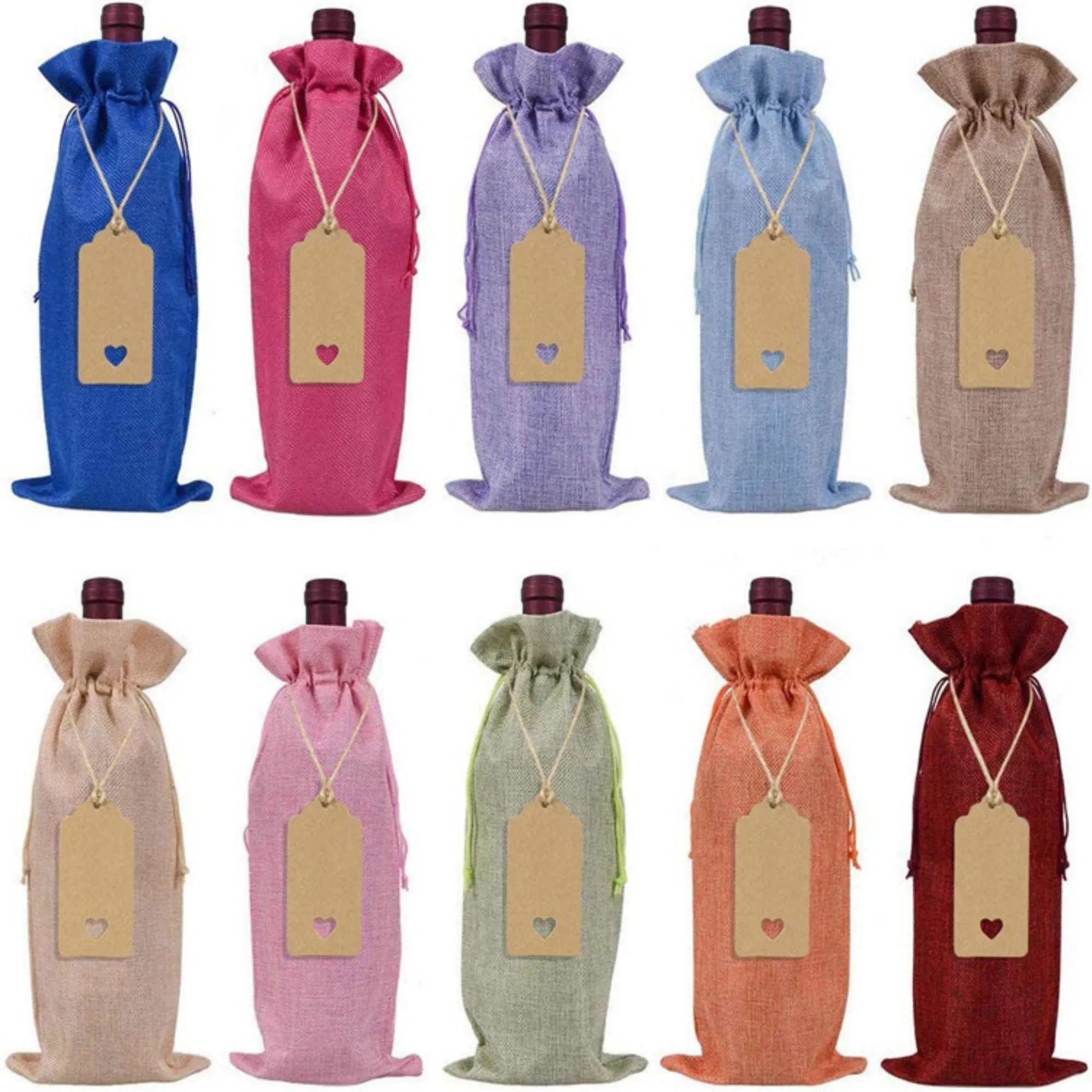 Wine Bottle Gift Bag MOQ 200PCS 9
