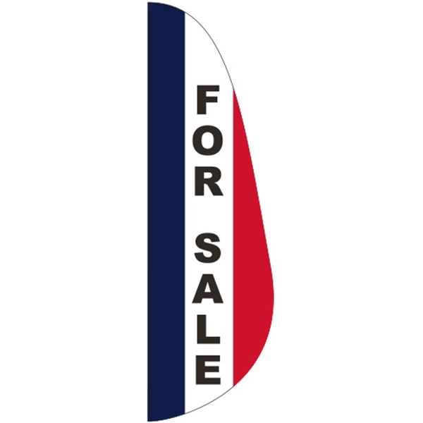 3' x 10' Message Feather Flag - For