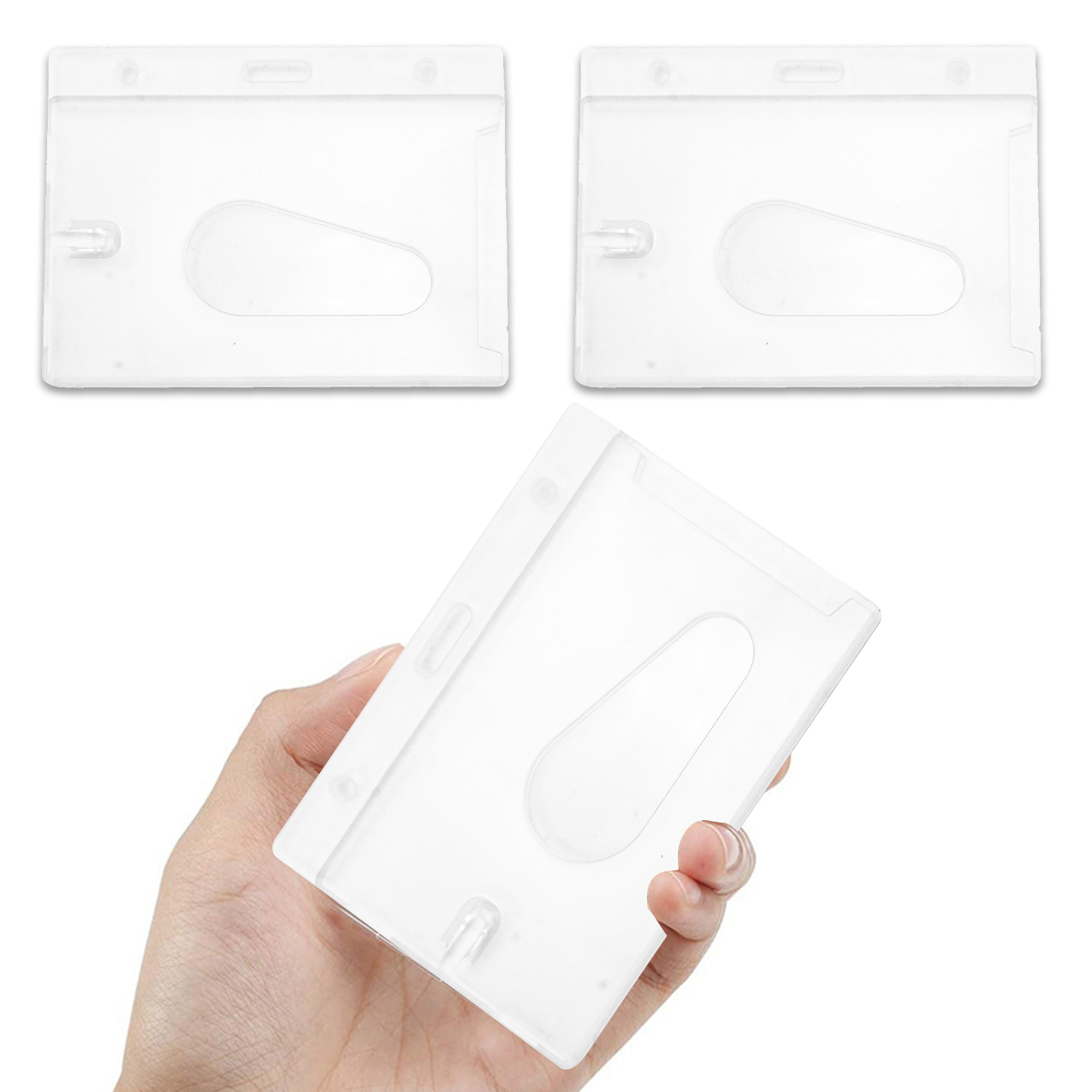 Hard Plastic Badge Holder