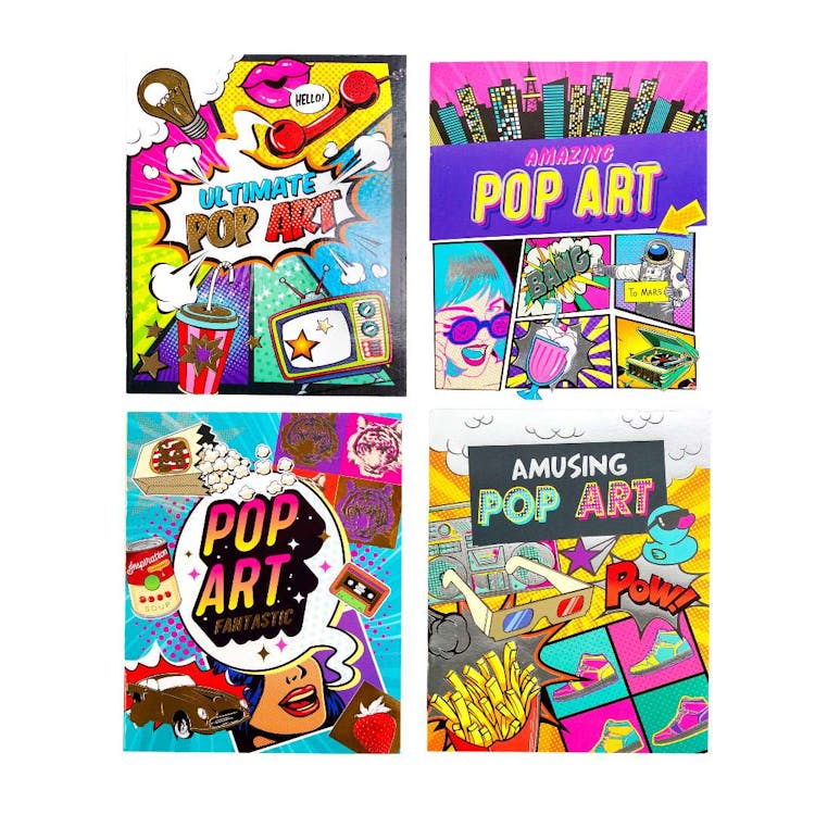 Pop Art Coloring Books - Assorted 3