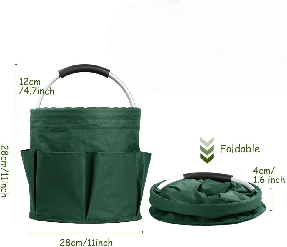 Foldable Picnic Basket With Multi-Compartment Storage 6