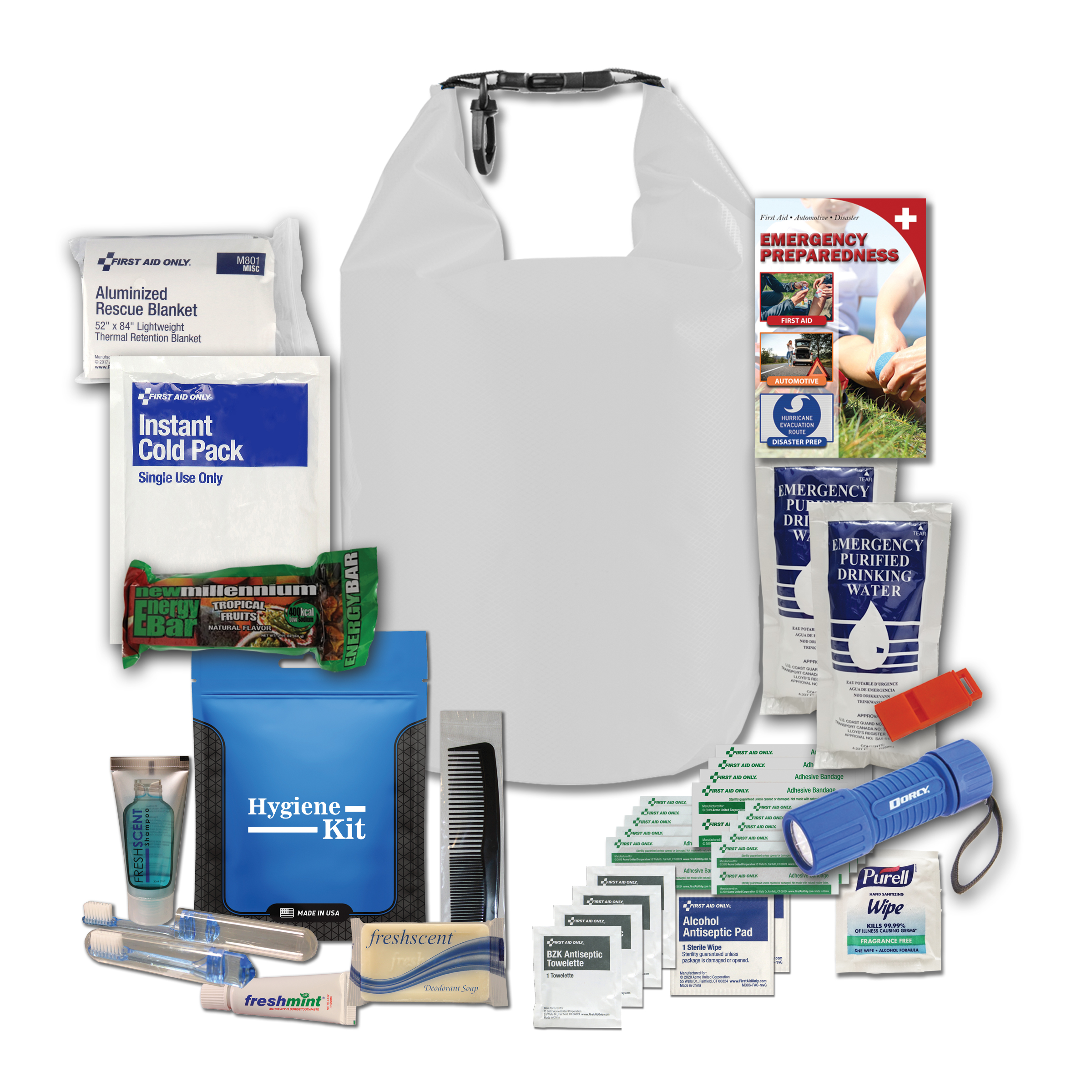 Dry Bag Survival First Aid Kit 18