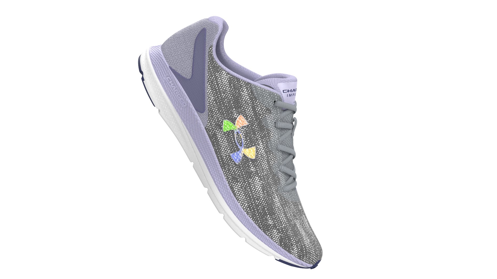 Women's UA Charged Impulse 2 Knit+ Running Shoes 3