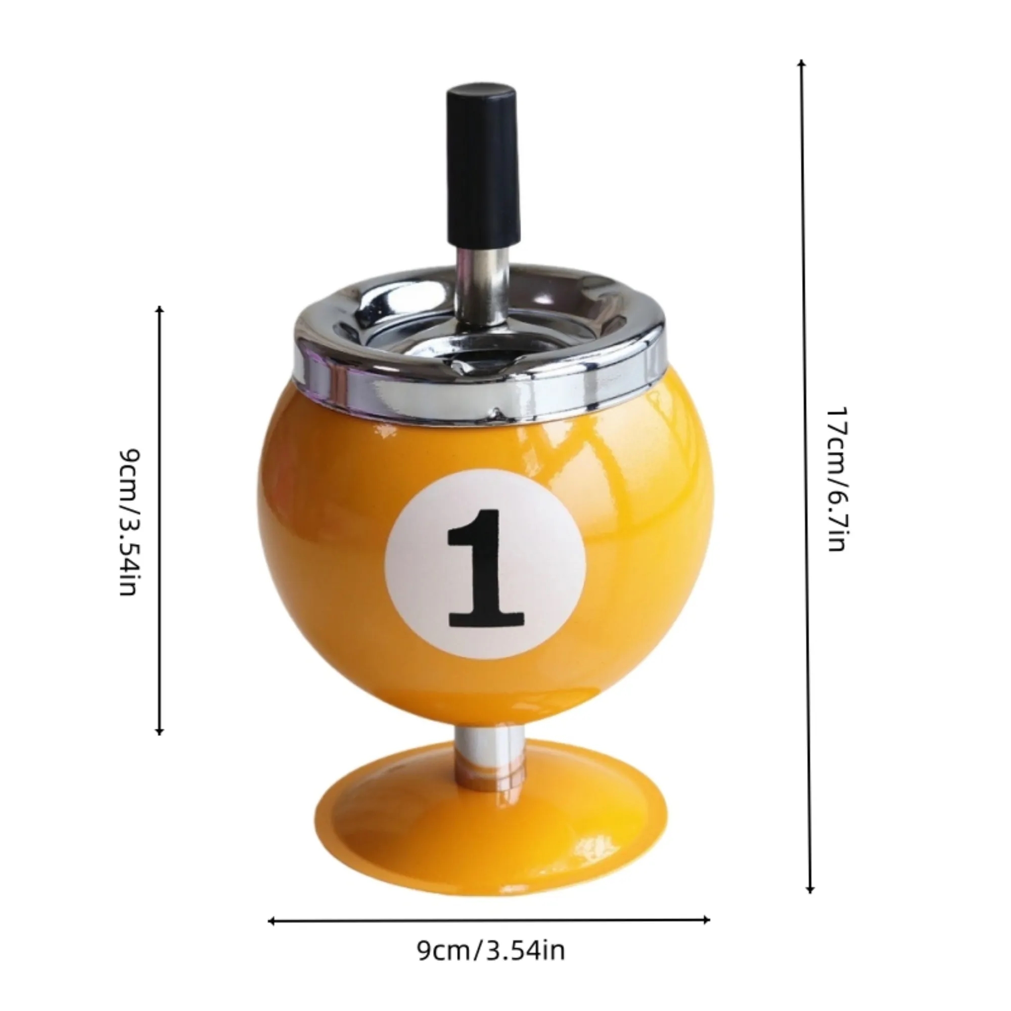 Rotating Windproof Desk Ashtray 12