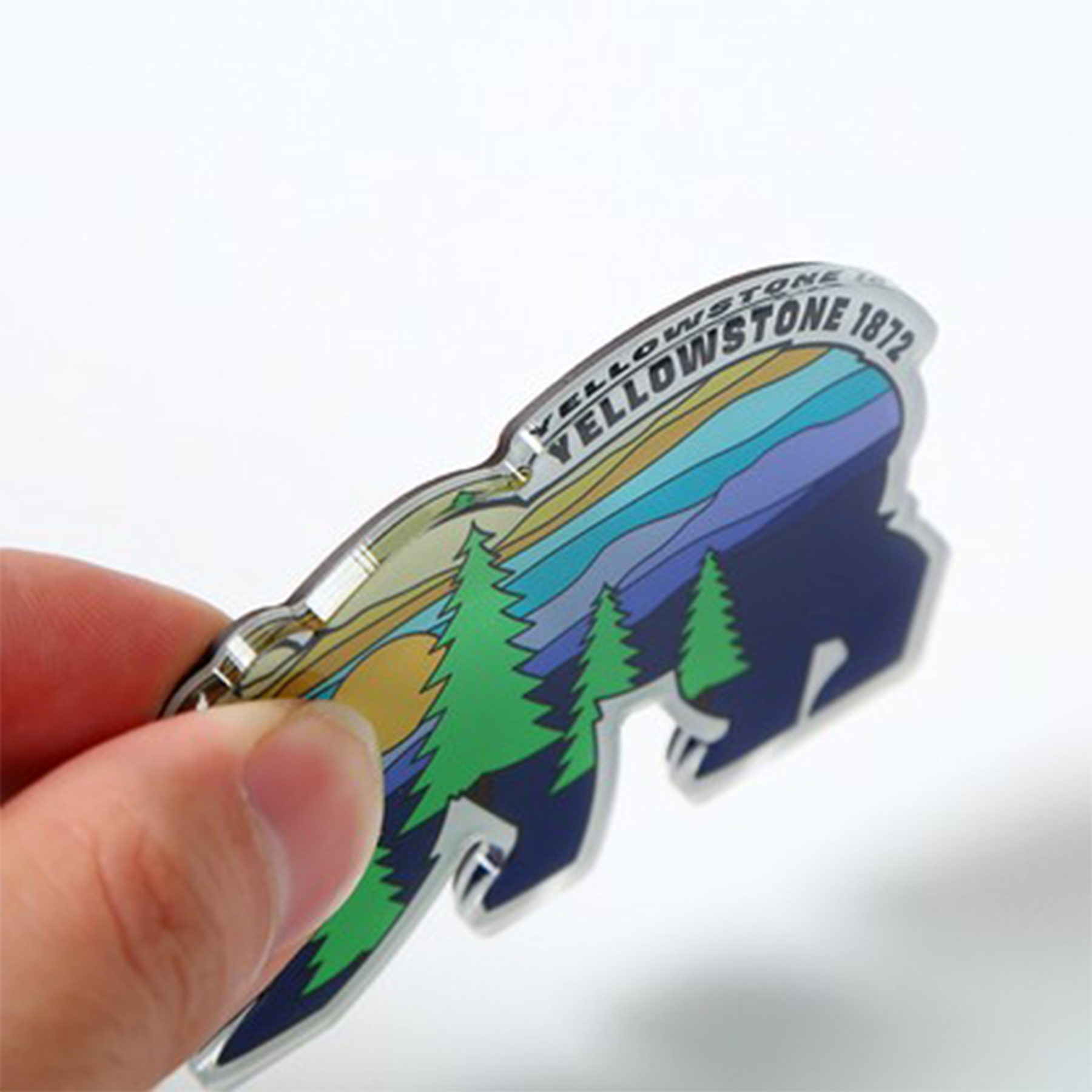 Acrylic Magnetic Refrigerator Magnets Custom