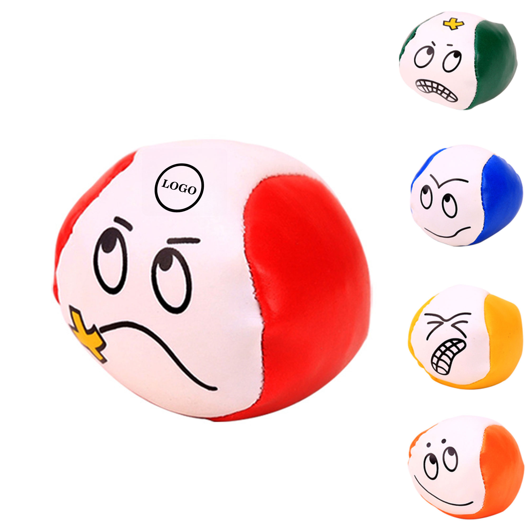 Emoji Face Sandbag Play Set 3