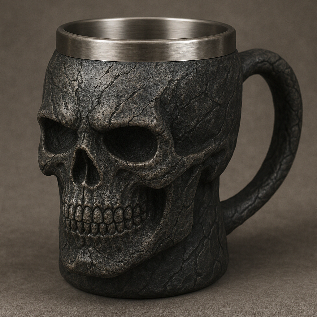 EpicMug Customizable Resin Molded Exterior Mug - Stainless Steel 550ML 40