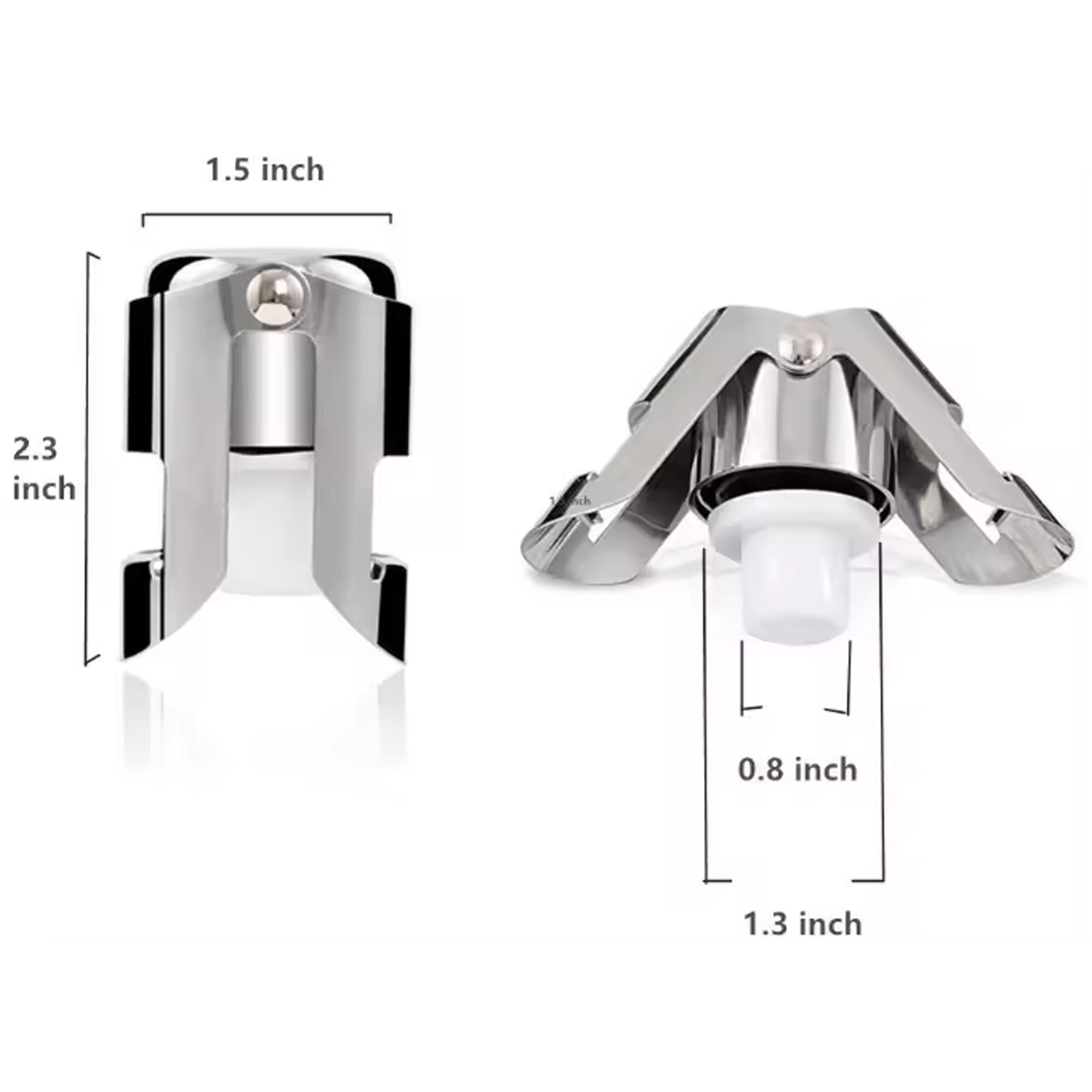 Reusable Champagne Bottle Stopper 13
