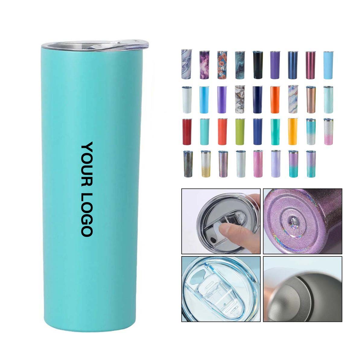 20oz Stainless Steel Insulated Tumbler for Hot and Cold