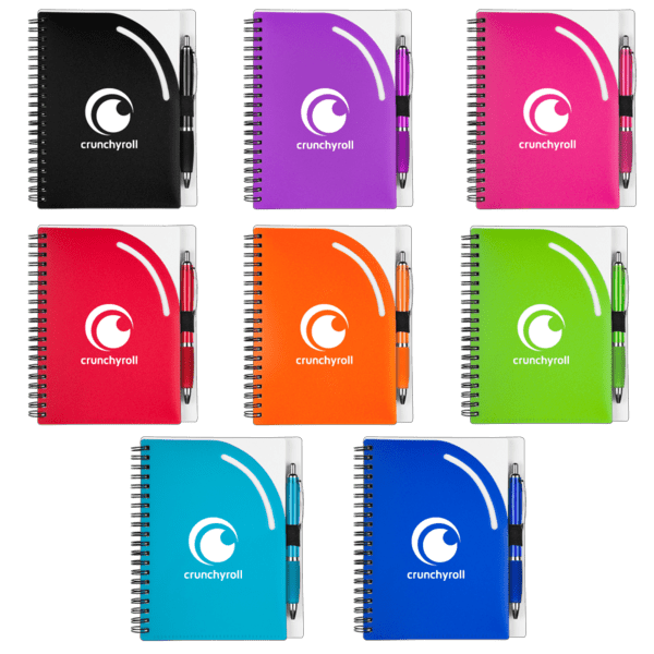 Curvy Top Notebook Set