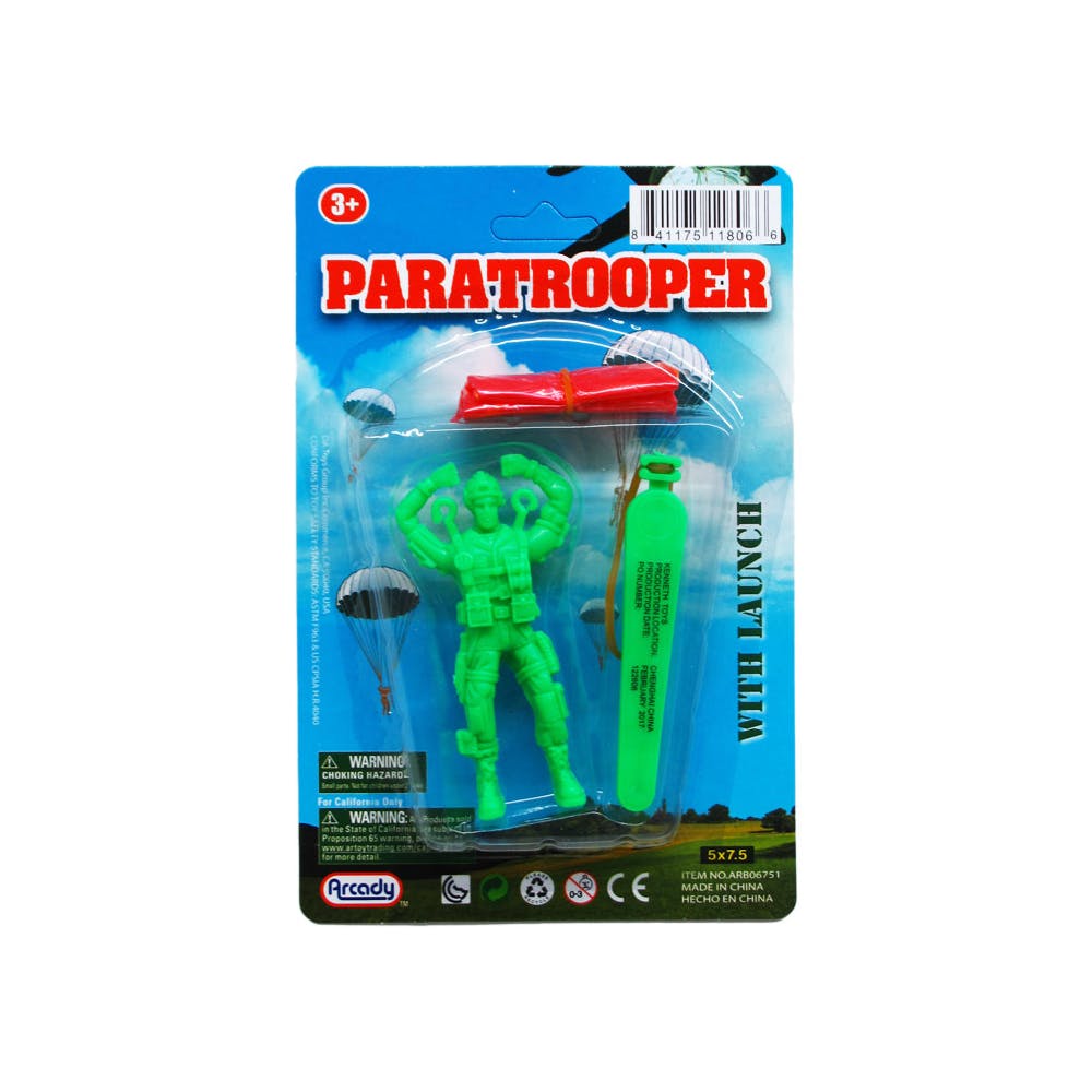 Paratrooper with Launcher 3.75" 3
