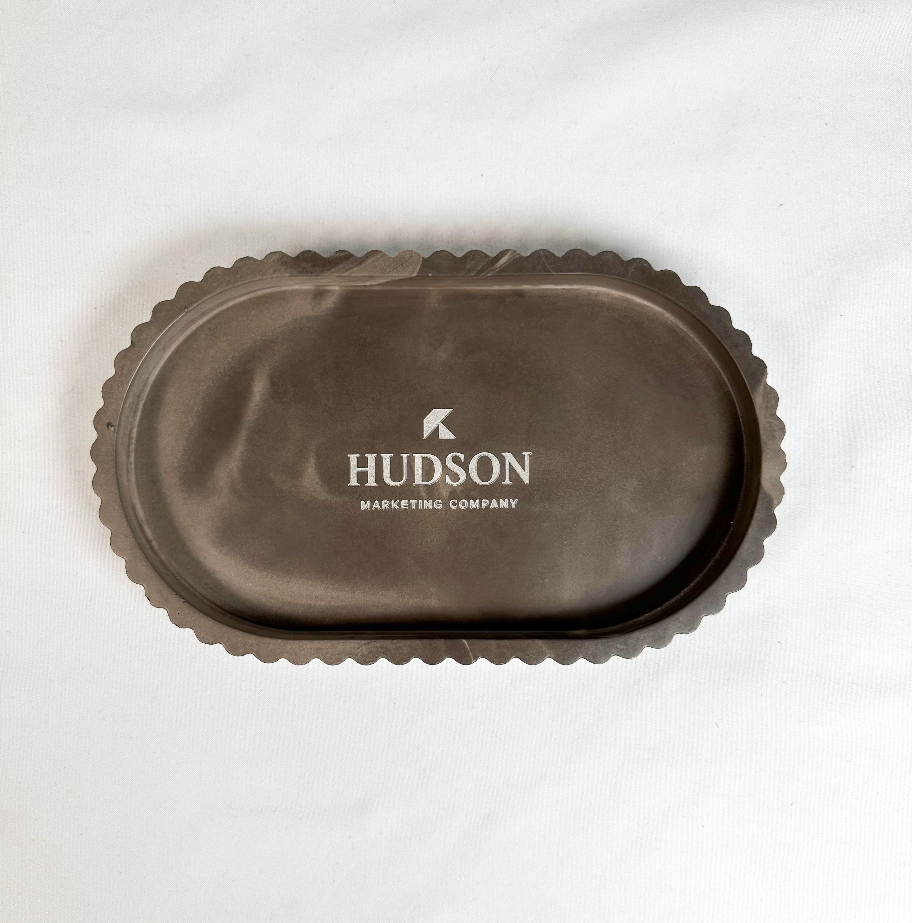 Fluted Oval Tray