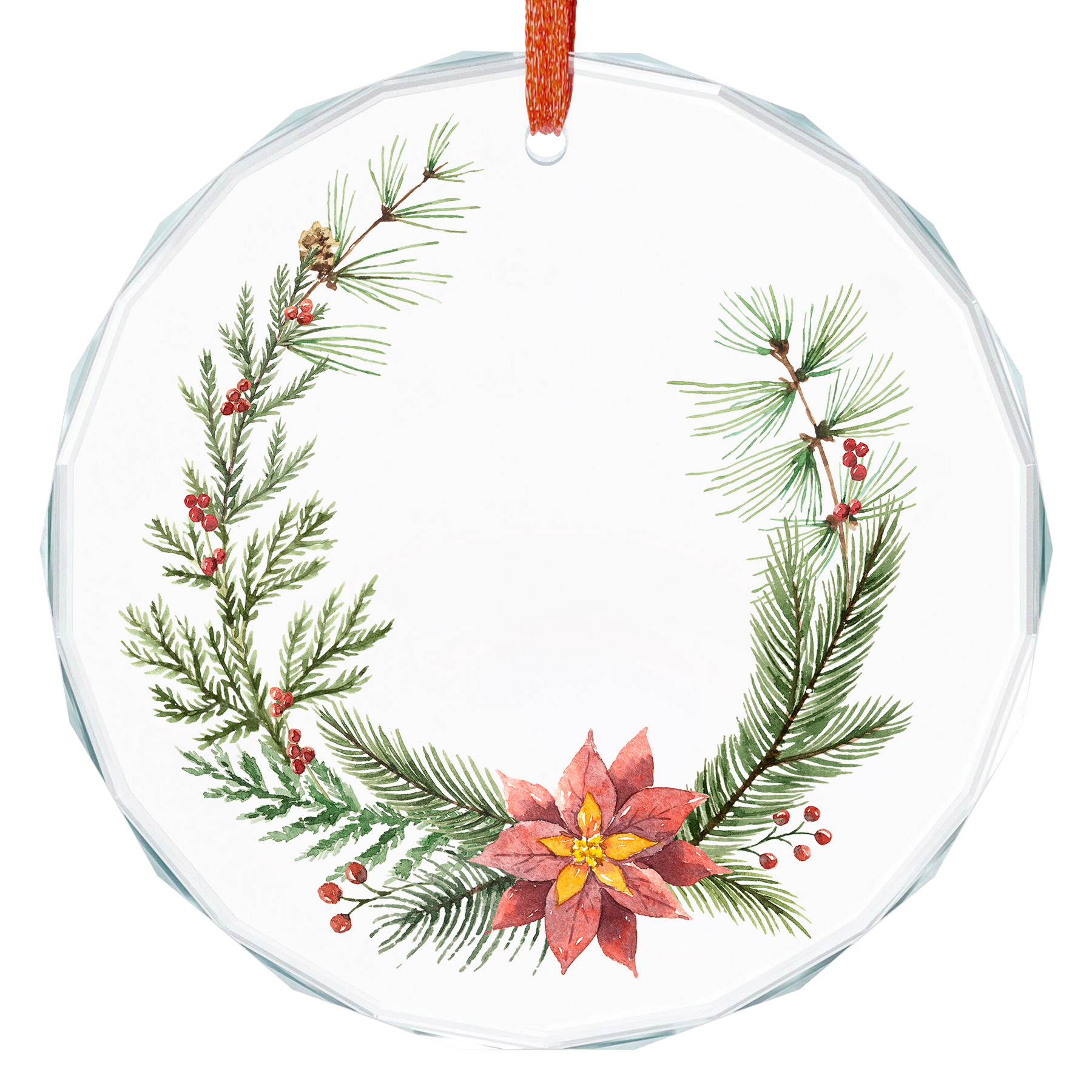 3'' Round PS Christmas Ornament With Full-Color Imprint 14
