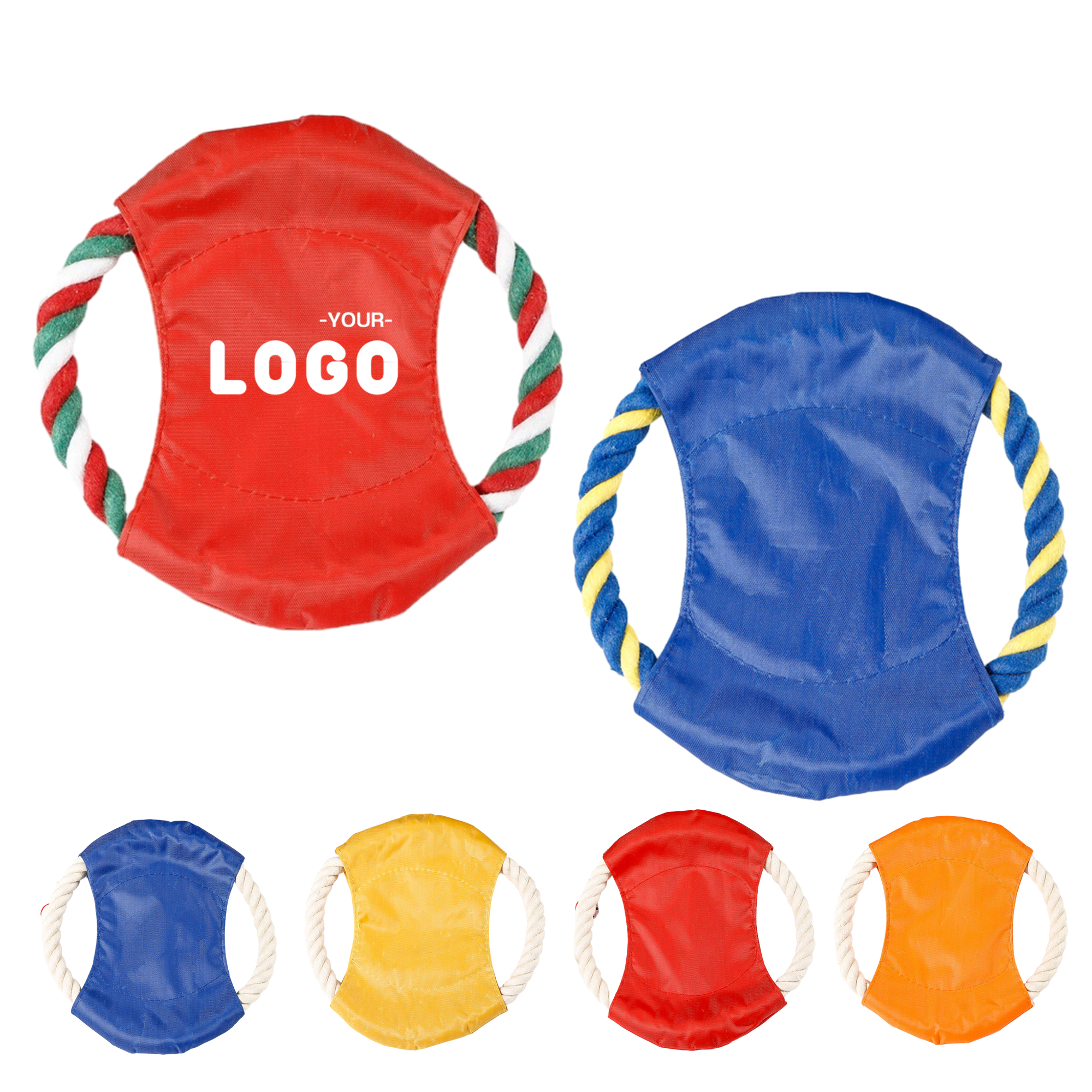 Pet Training Rope Toys Flying Disc Flyer Toy 3